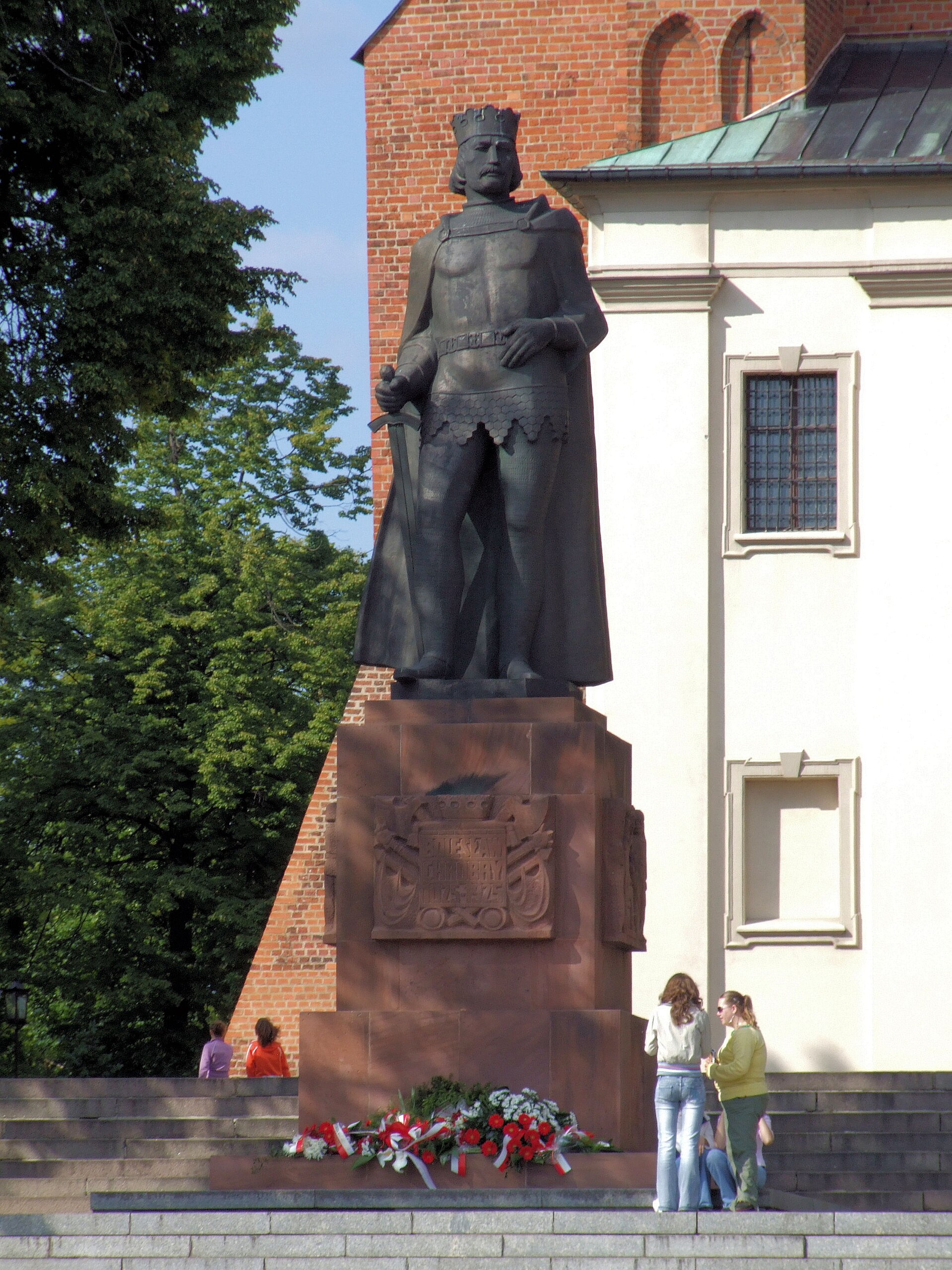 Bolesław I the Brave statue at Gniezno