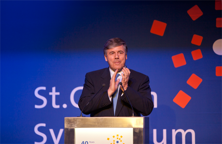 Josef Ackermann in May 2010 at the 40. St. Gallen Symposium at the University of St. Gallen
