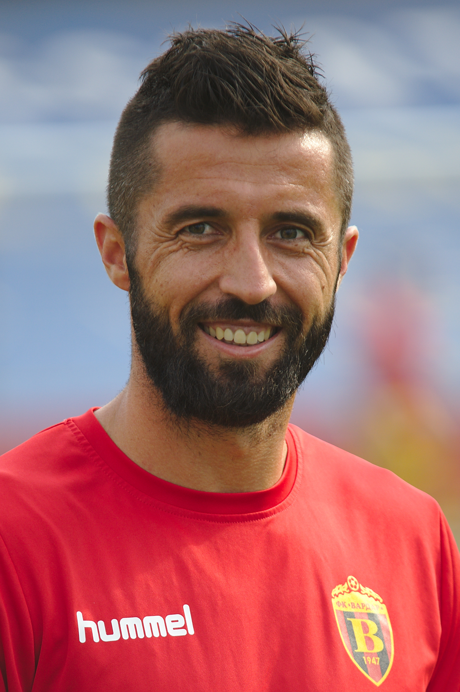 Friendly match Admira Wacker Mödling vs. FK Vardar Skopje, 2017-06-21. Picture shows: Aco Stojkov