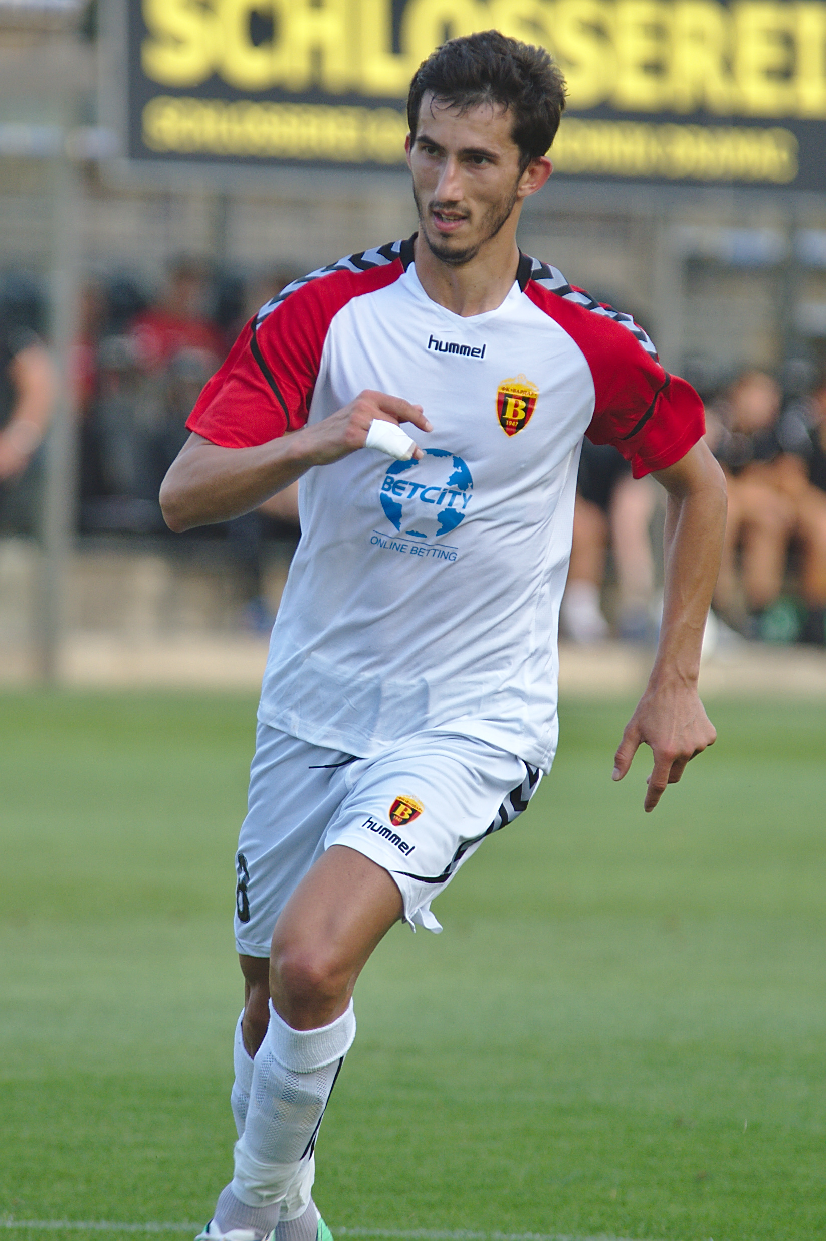 Friendly match Admira Wacker Mödling vs. FK Vardar Skopje, 2017-06-21. Picture shows: Stefan Spirovski