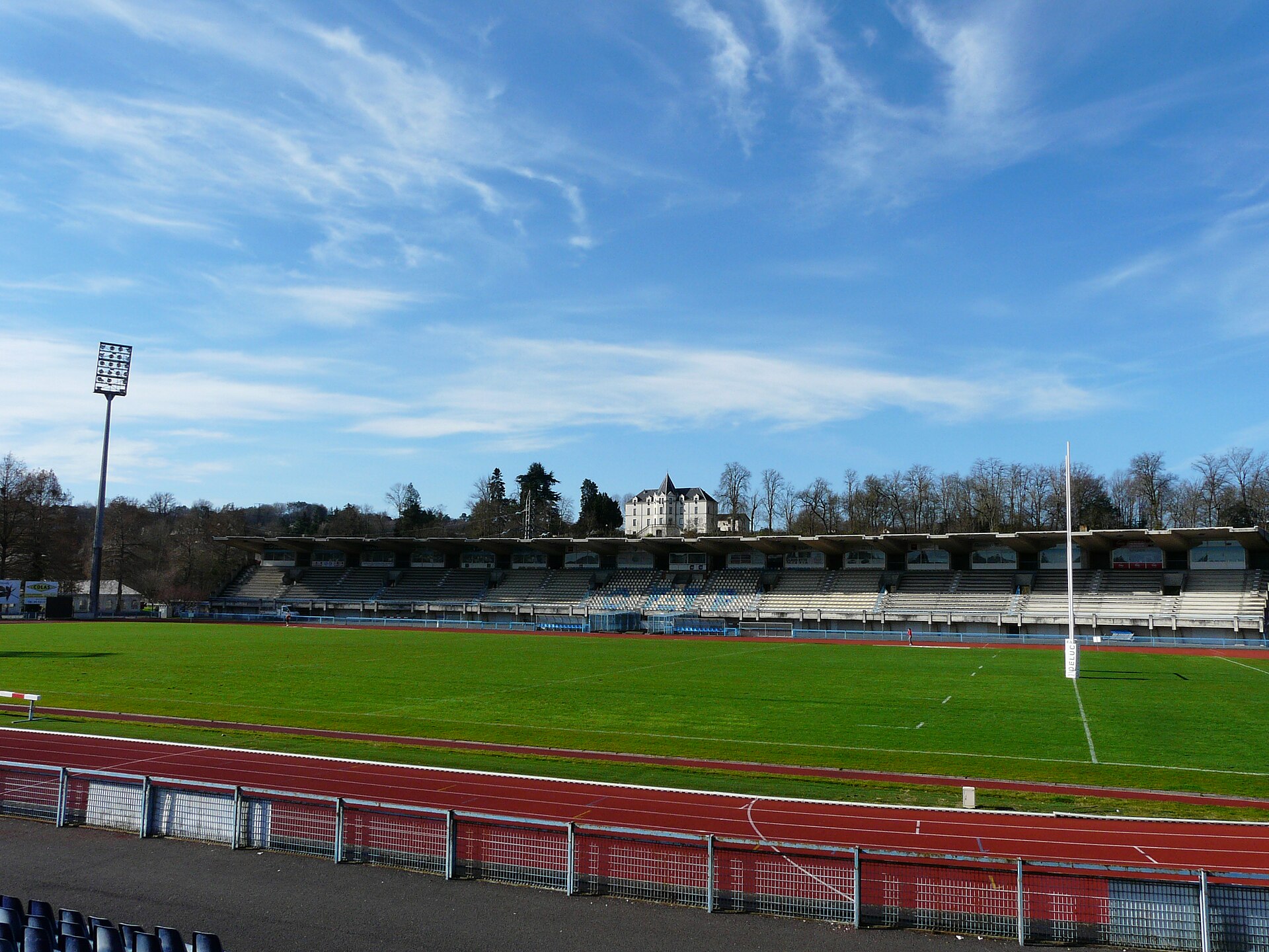 Le stade Francis-Rongiéras, Périgueux, Dordogne, France.