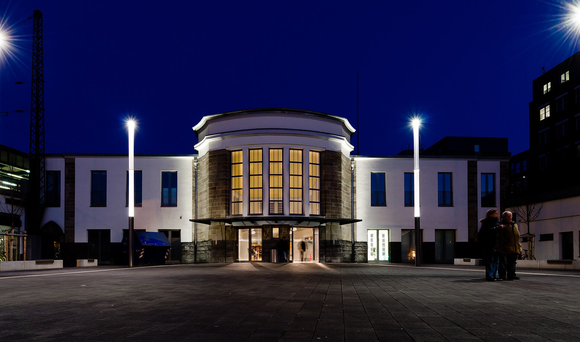 Station building Mülheim an der Ruhr central station after renovation in 2011