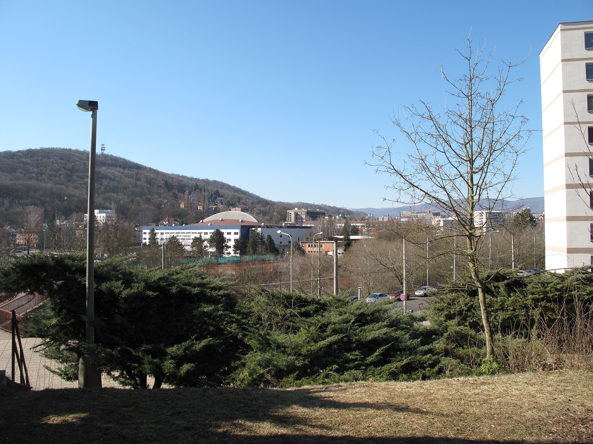Winter stadium in Ústí nad Labem, the Czech Republic.