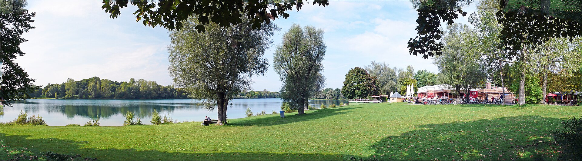 Karlsfelder See, Karlsfeld (Dachau County)- Panoramic