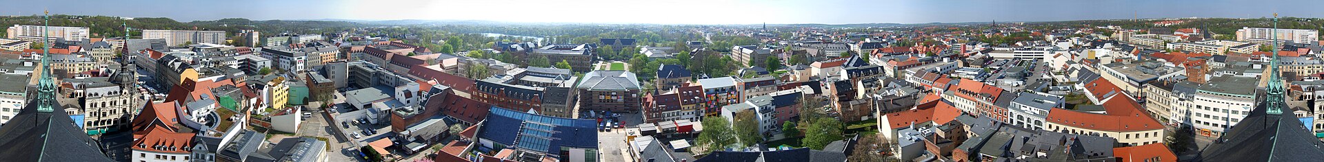 Zwickau Aussicht vom Dom