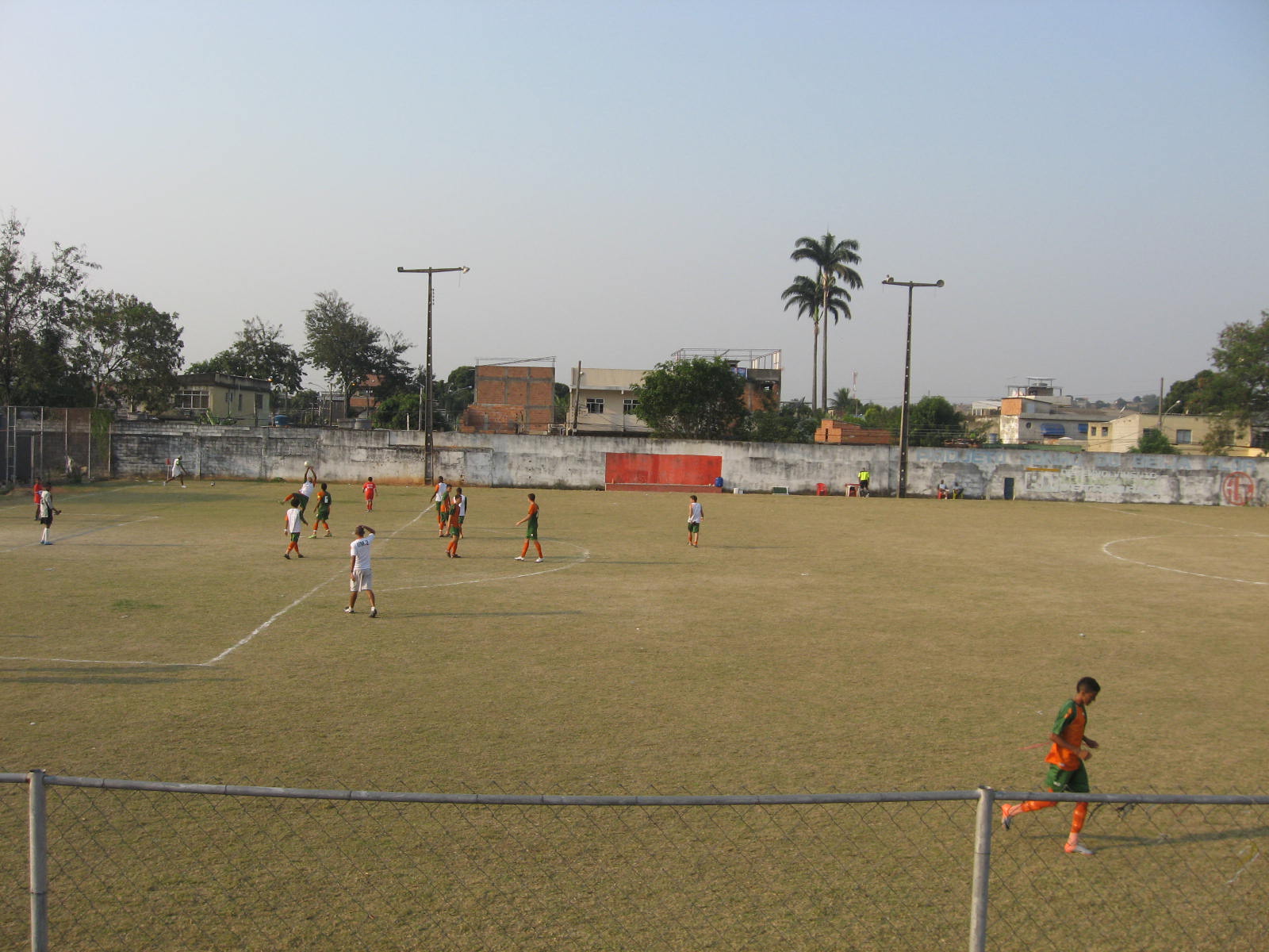 Estádio Joaquim de Almeida Flores, em Nilópolis, pertencente ao EC Nova Cidade.