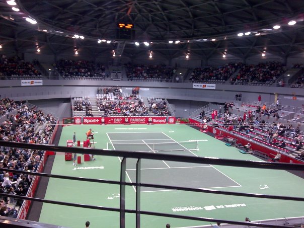 The Toulouse sport complex during the French Masters series