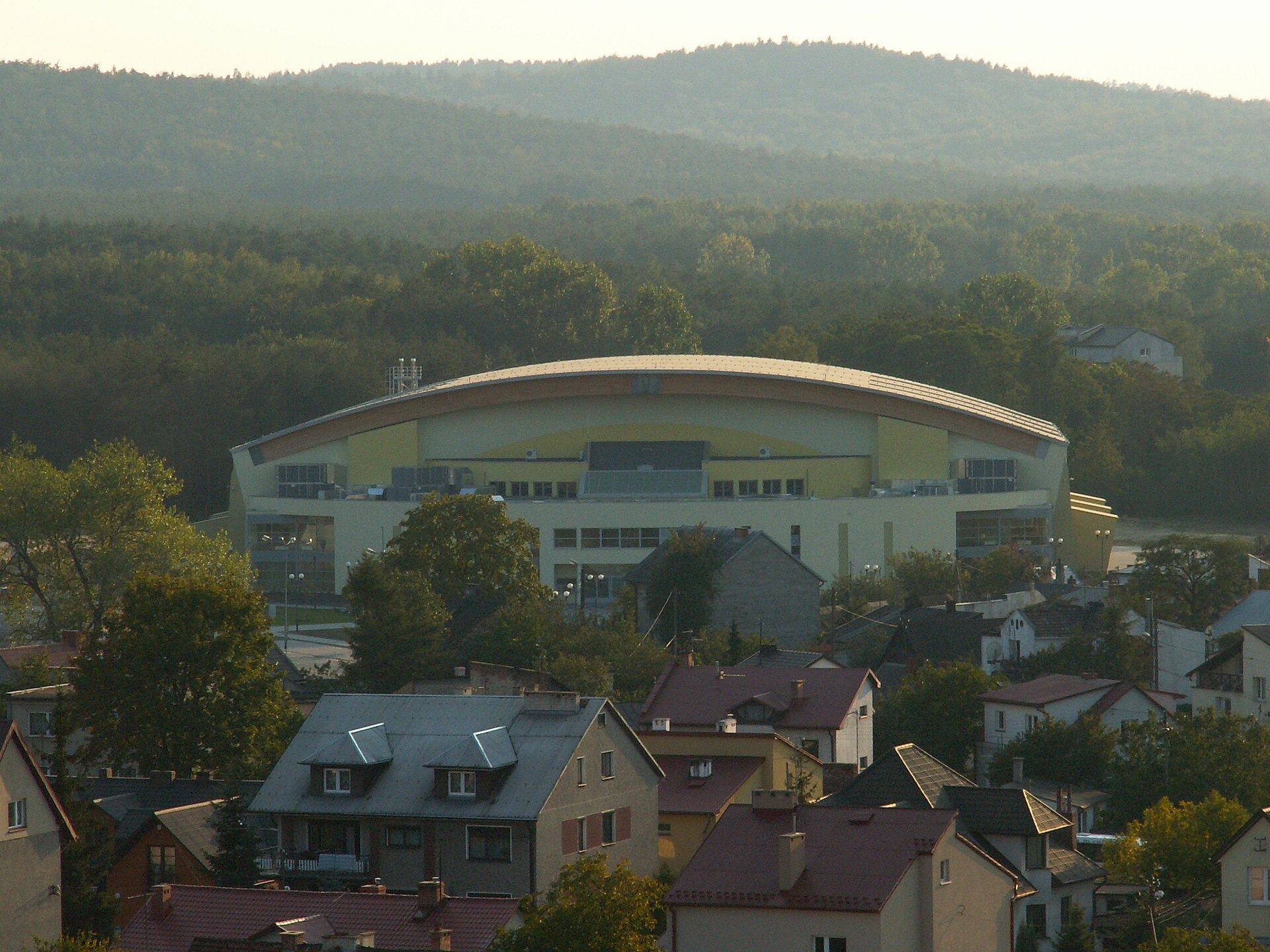 Hala Legionów w Kielcach. Sport hall in Kielce (Poland)