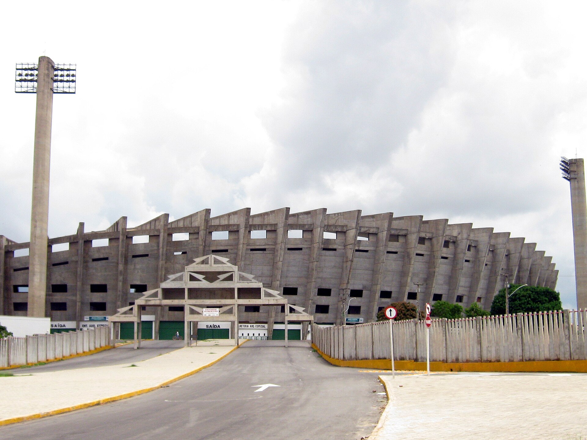 Governador Alberto Tavares Silva Stadium (the Albertão ), in Teresina, Piauí, Brazil.