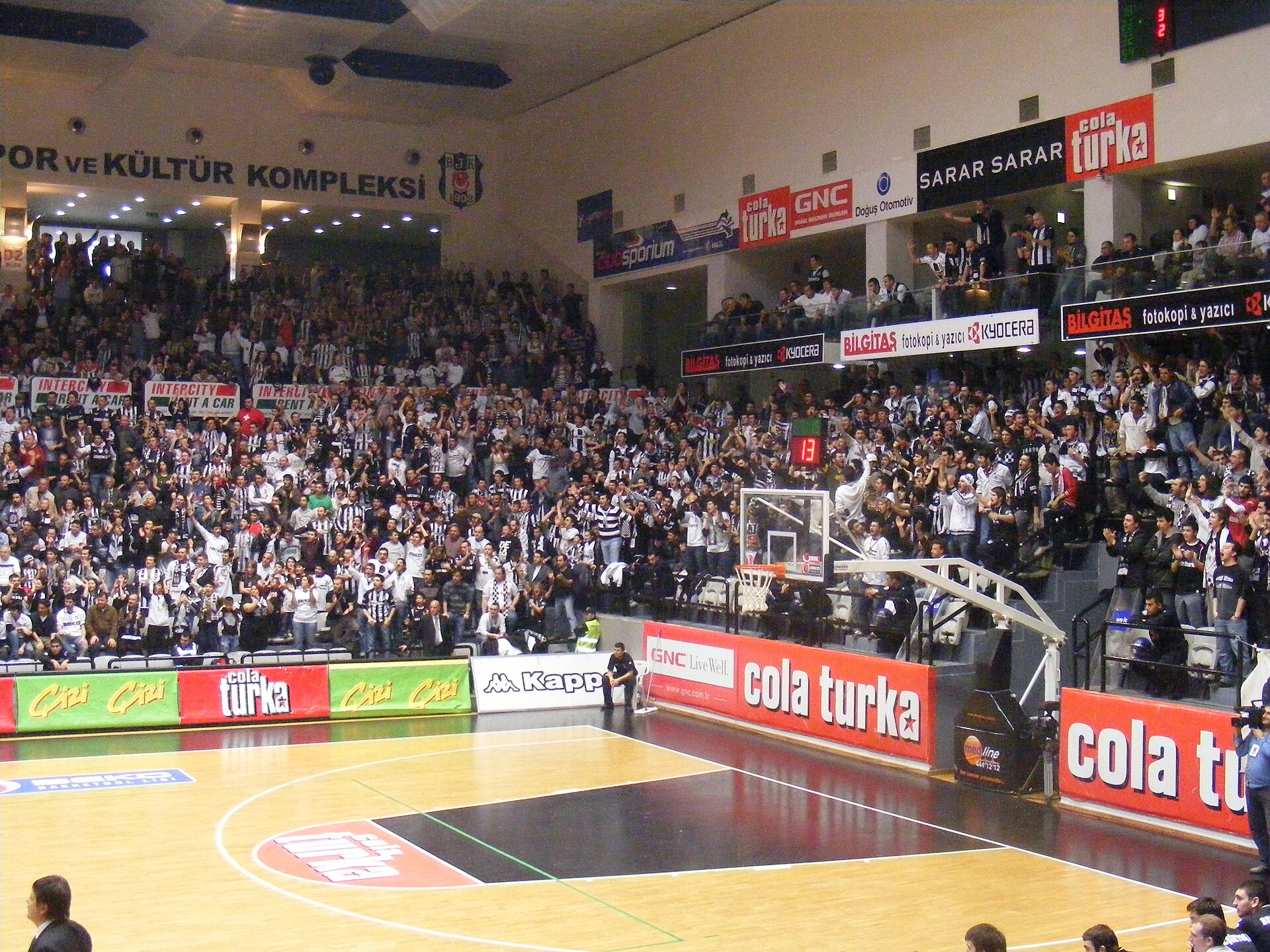 BJK Fans at match against FB Ulker