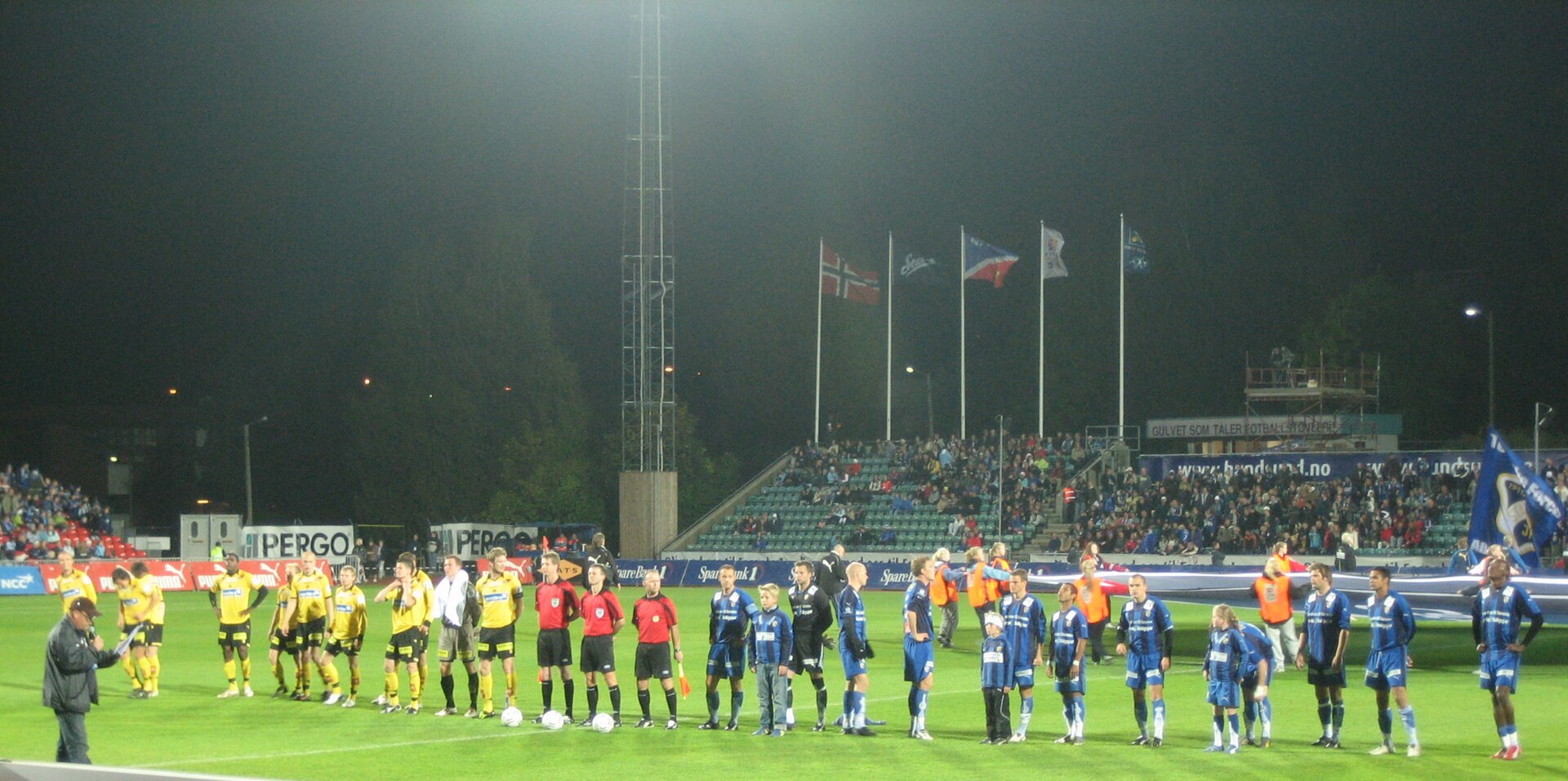Match Stabæk IF - Lillestrøm SK; match day 21 in Tippeligaen season 2007