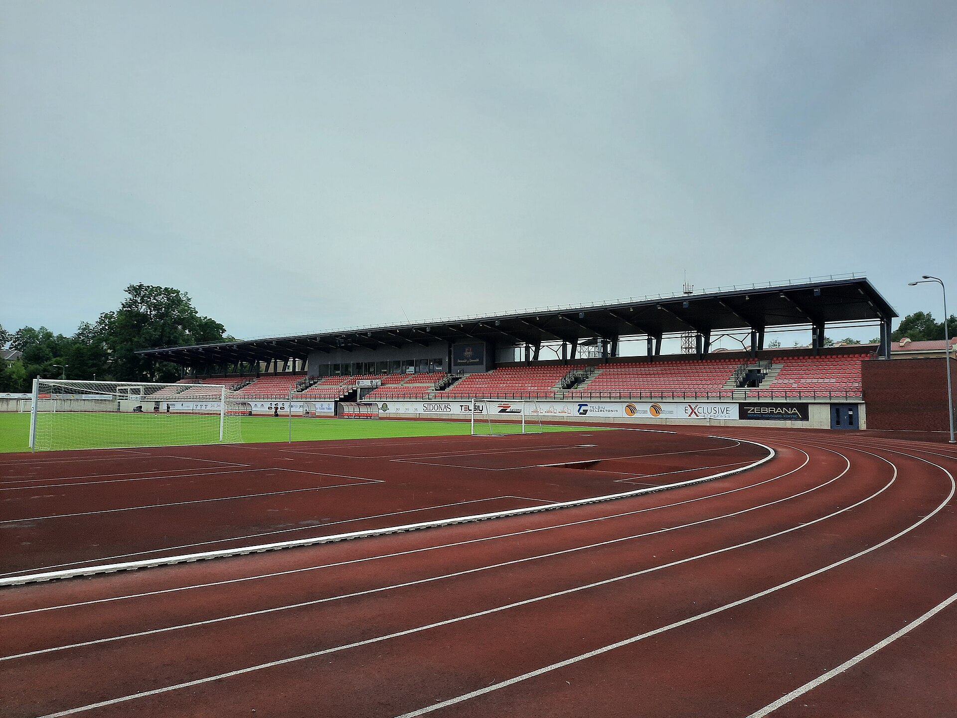 Telšiai central stadium