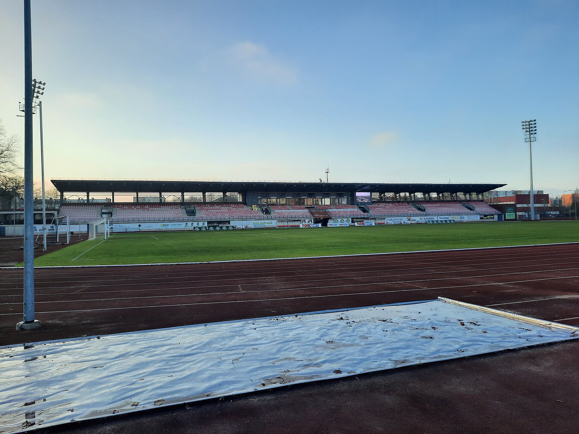 Telšiai central stadium