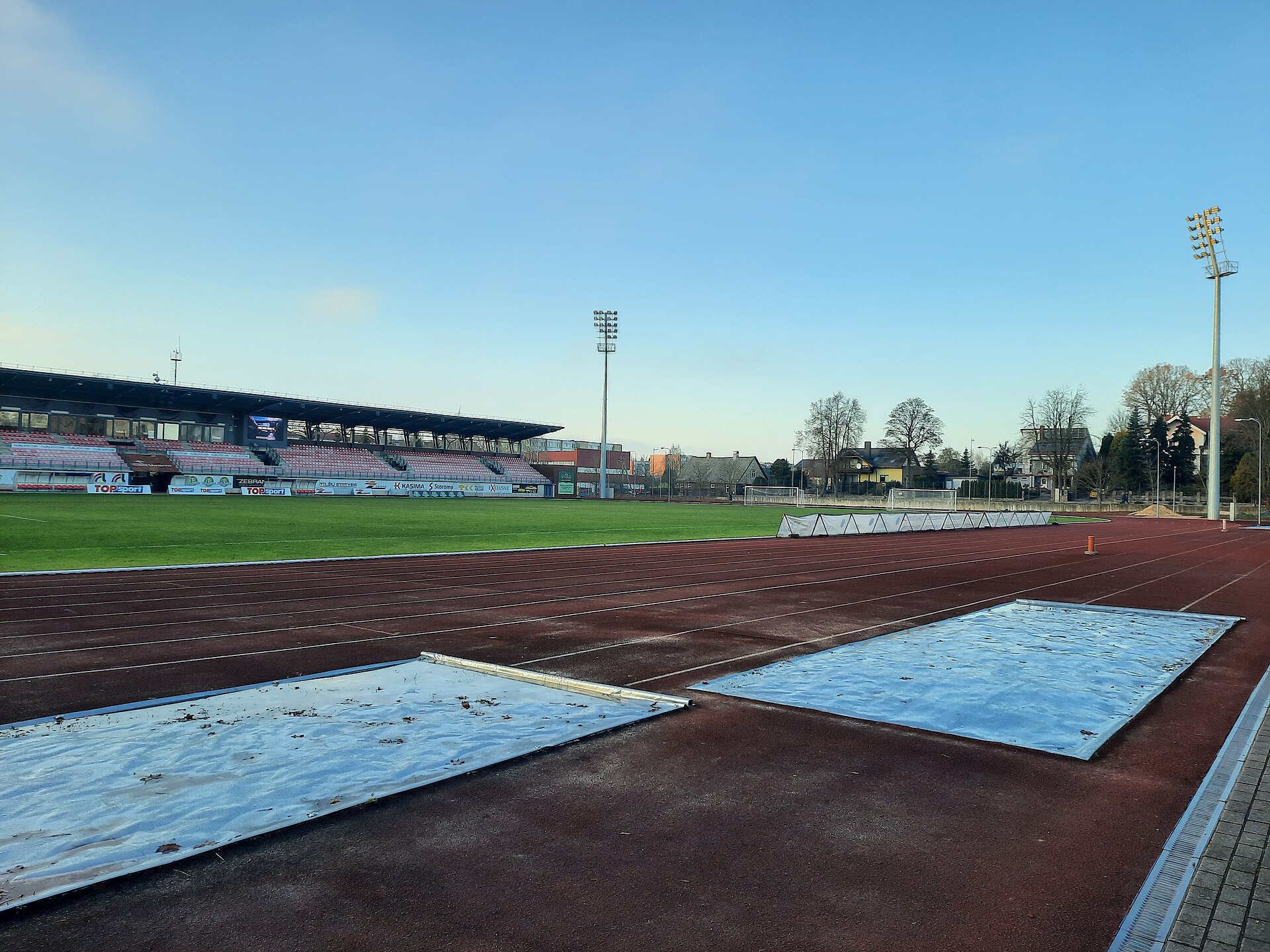 Telšiai central stadium