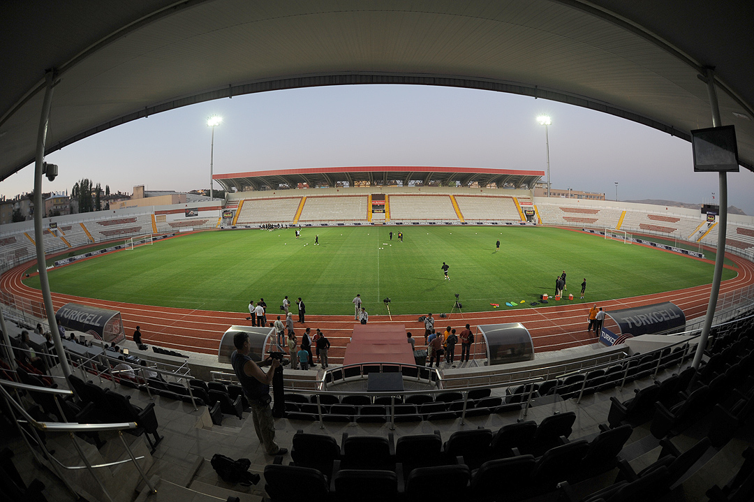 Sivas 4 Eylül Stadium in Sivas , Turkey