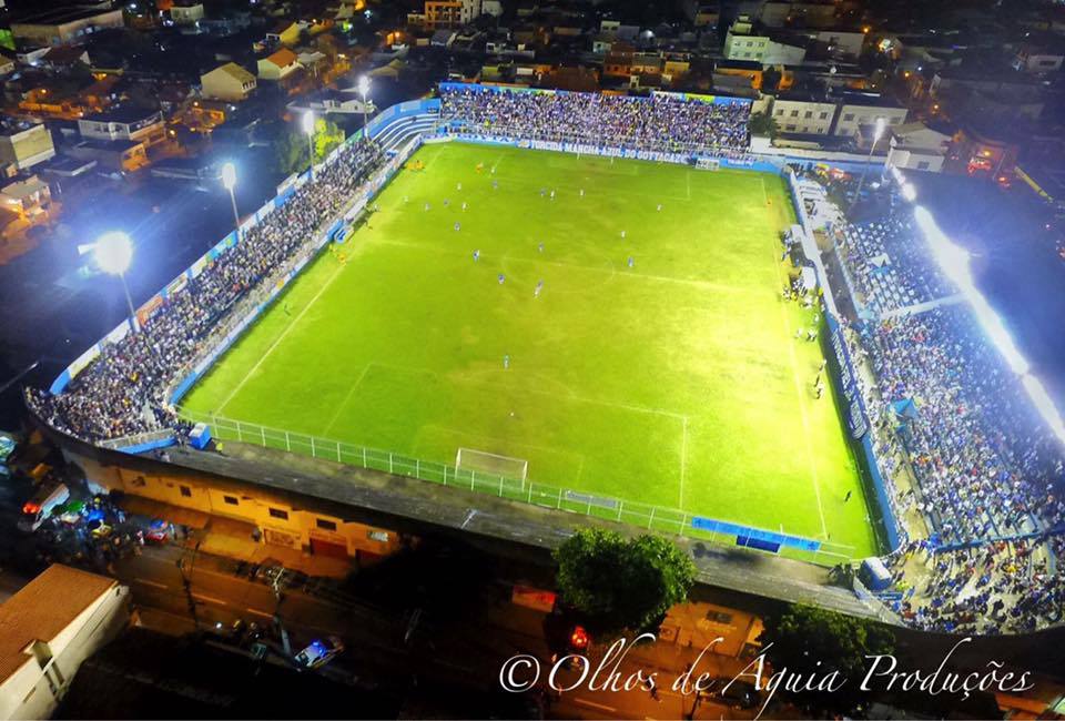 Estádio Ary de Oliveira, durante a partida Goytacaz 2 x 1 Americano em 2017