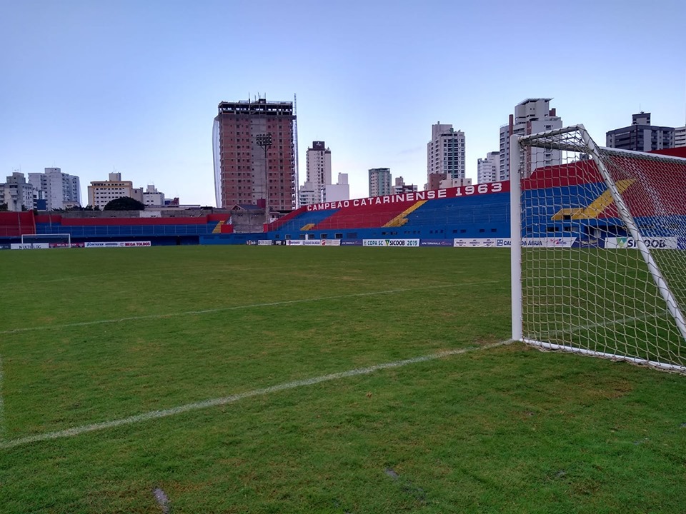 Doutor Hercílio Luz Stadium, in Itajaí, Santa Catarina State, Brazil.
