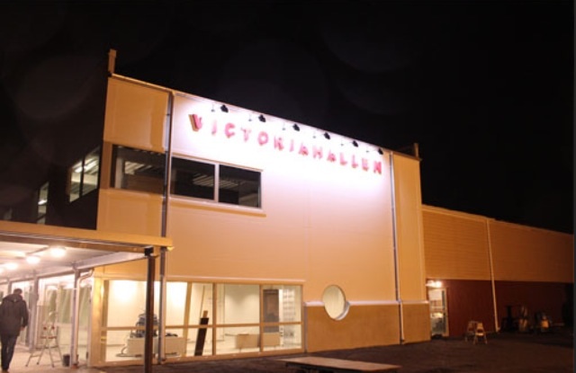 Nya hallen i Nybro står färdig