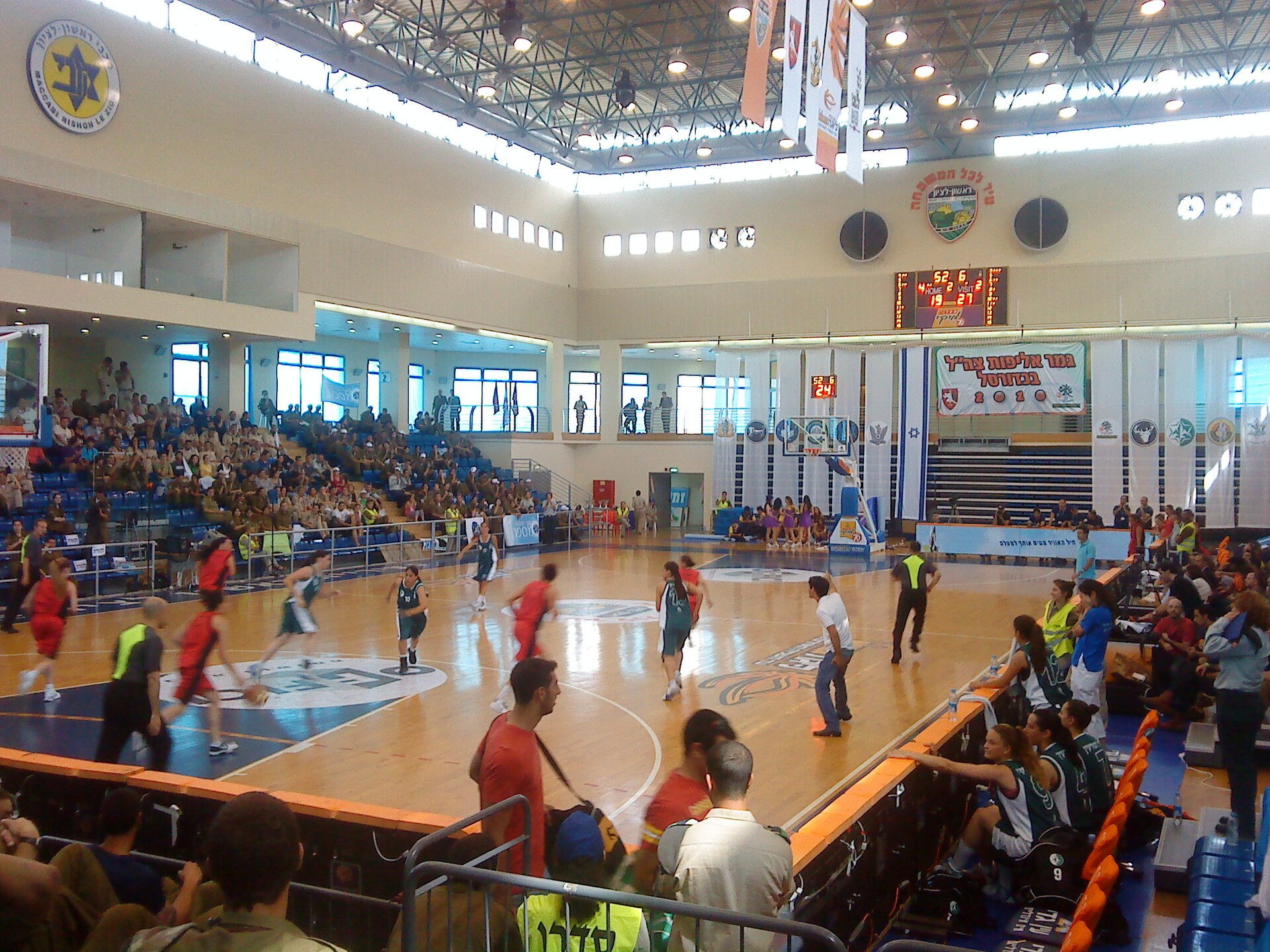 Bet Maccabi at the final of IDF basketball championship