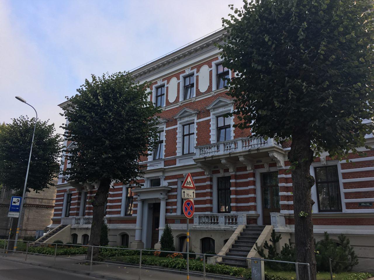 Eclectic house in Liepāja