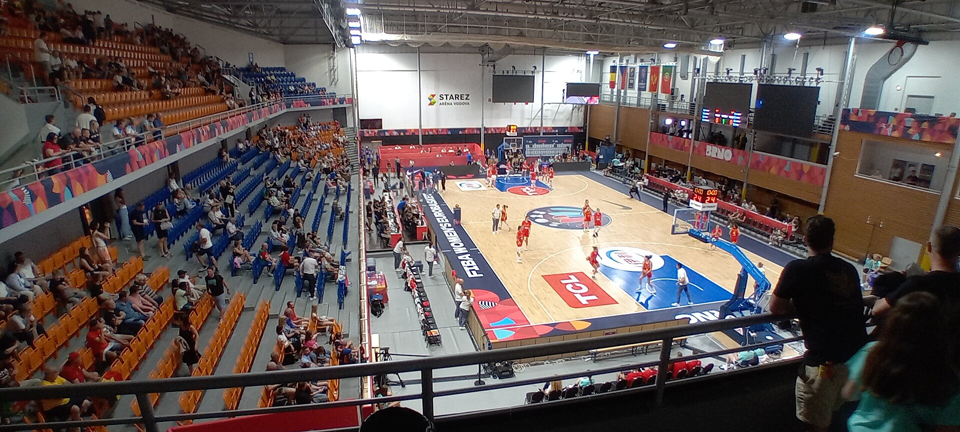 Czechia vs Montenegro at EuroBasket Women 2025 in Brno