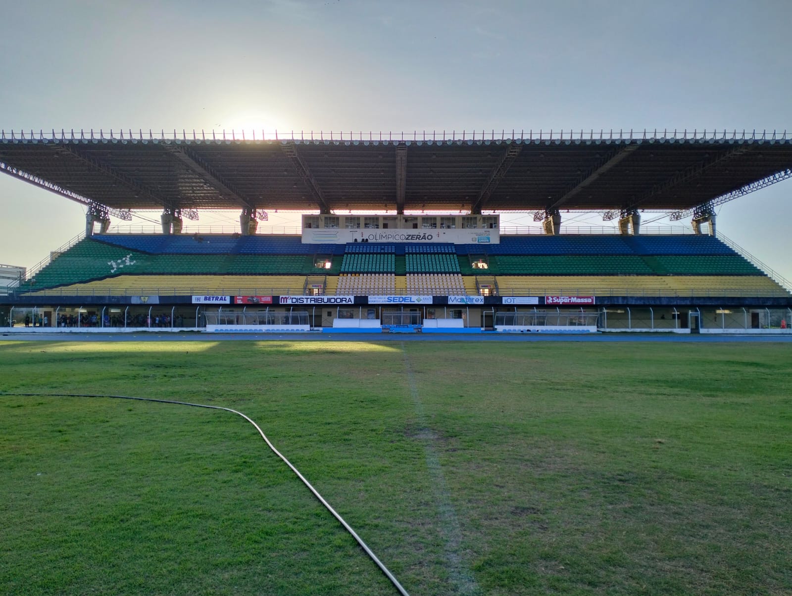 Foto: Rafael Moreira Estádio Olímpico Zerão recebe revitalização em vários setores