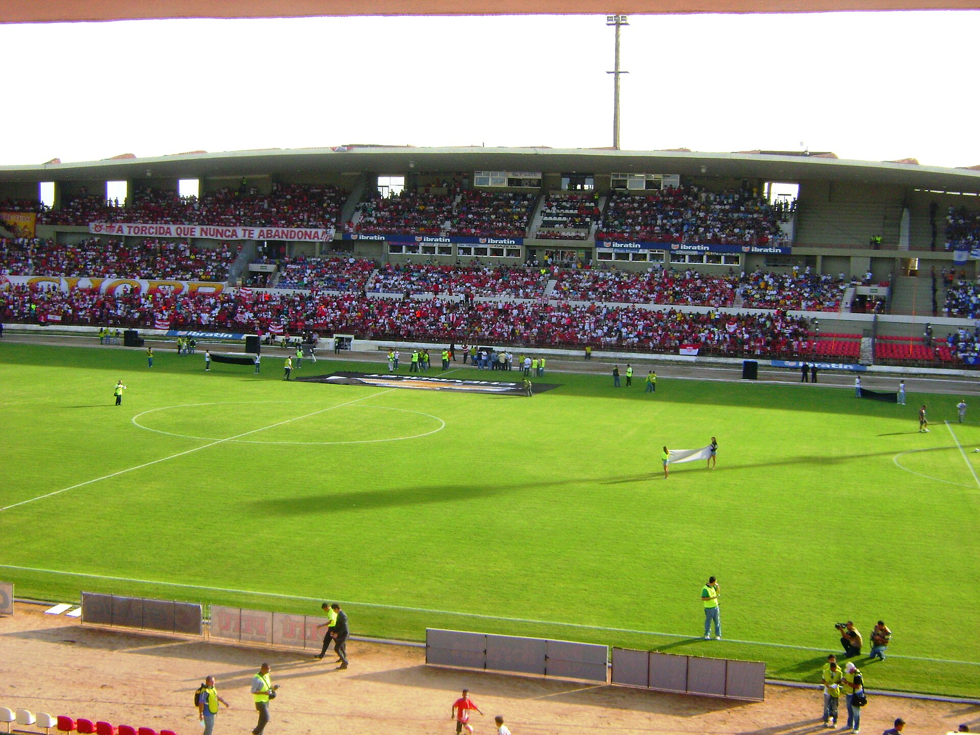Estádio Rei Pelé, Maceió, Alagoas, Brasil.
