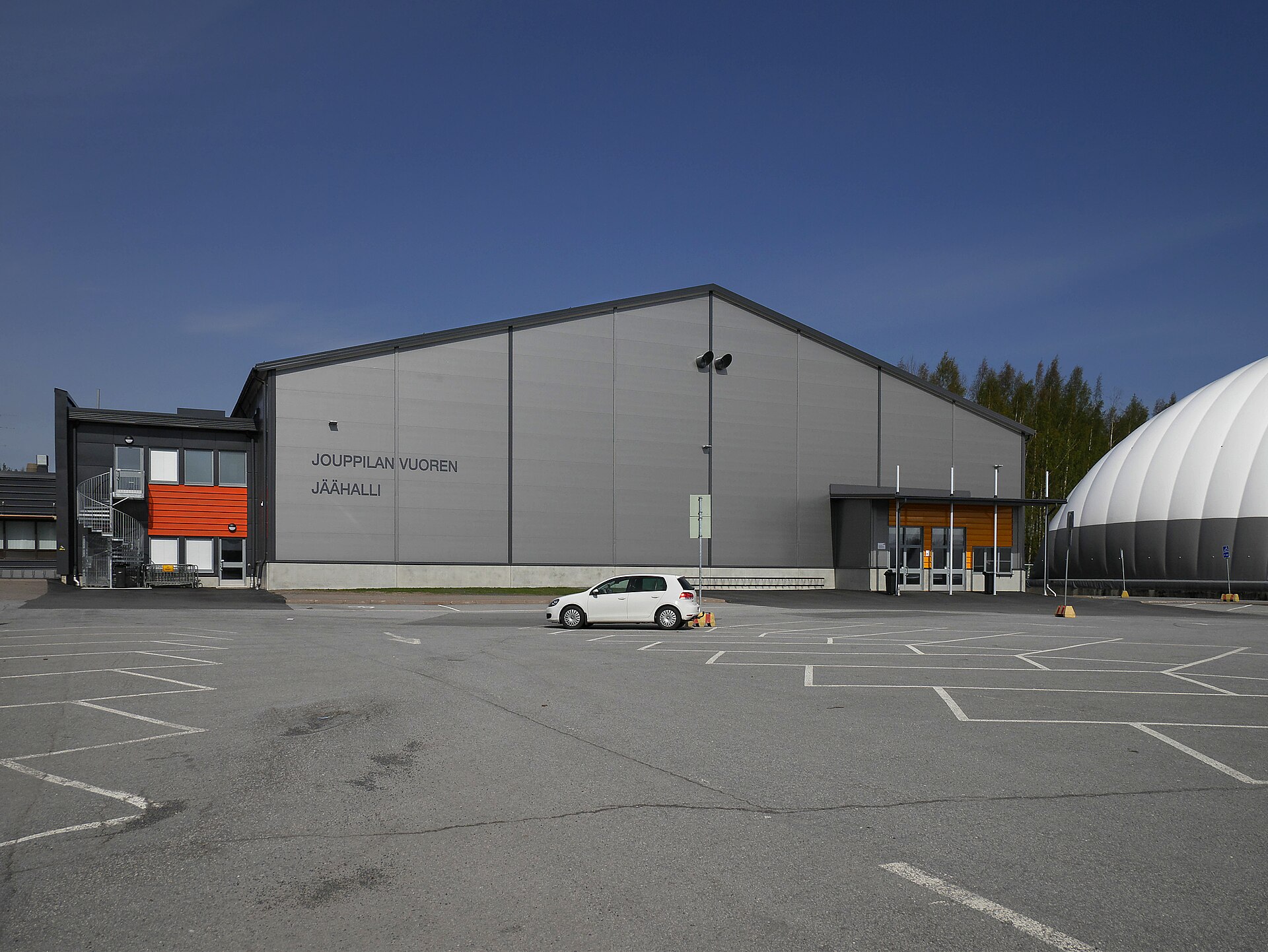 Ice hall in Seinäjoki, Finland.