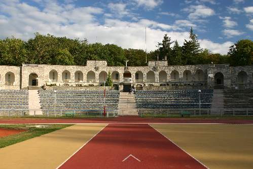 Stadion SOSiR w Słubicach.