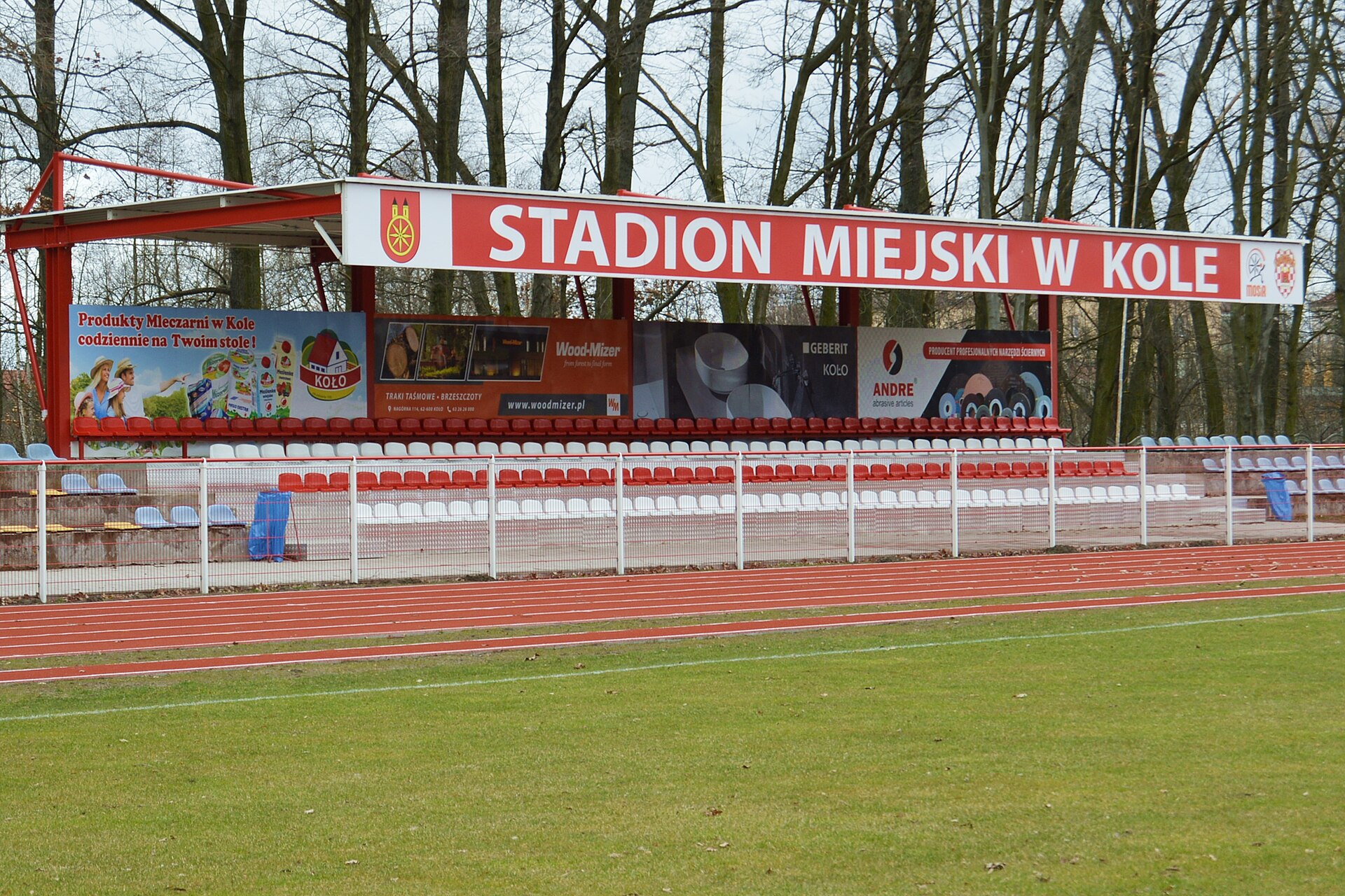 stadion Miejskiego Ośrodka Sportu i Rekreacji w Kole