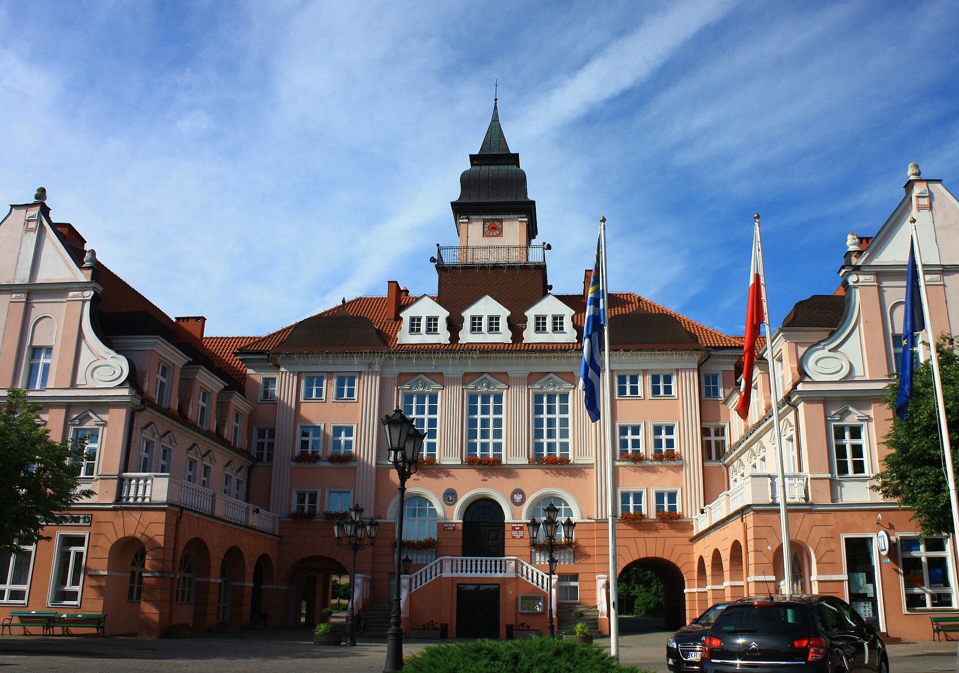 Iława, ratusz, 1912-1913