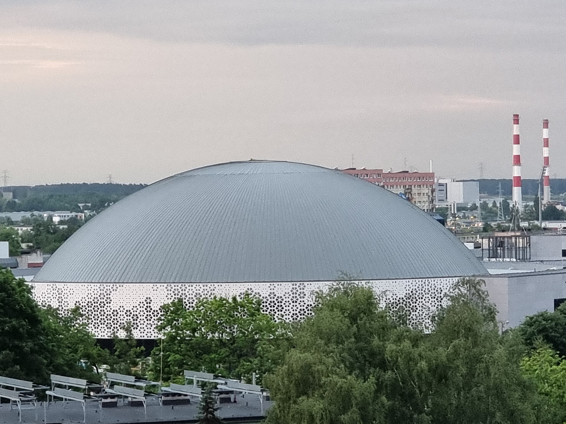 Olsztyn - widok z wieży ciśnień.