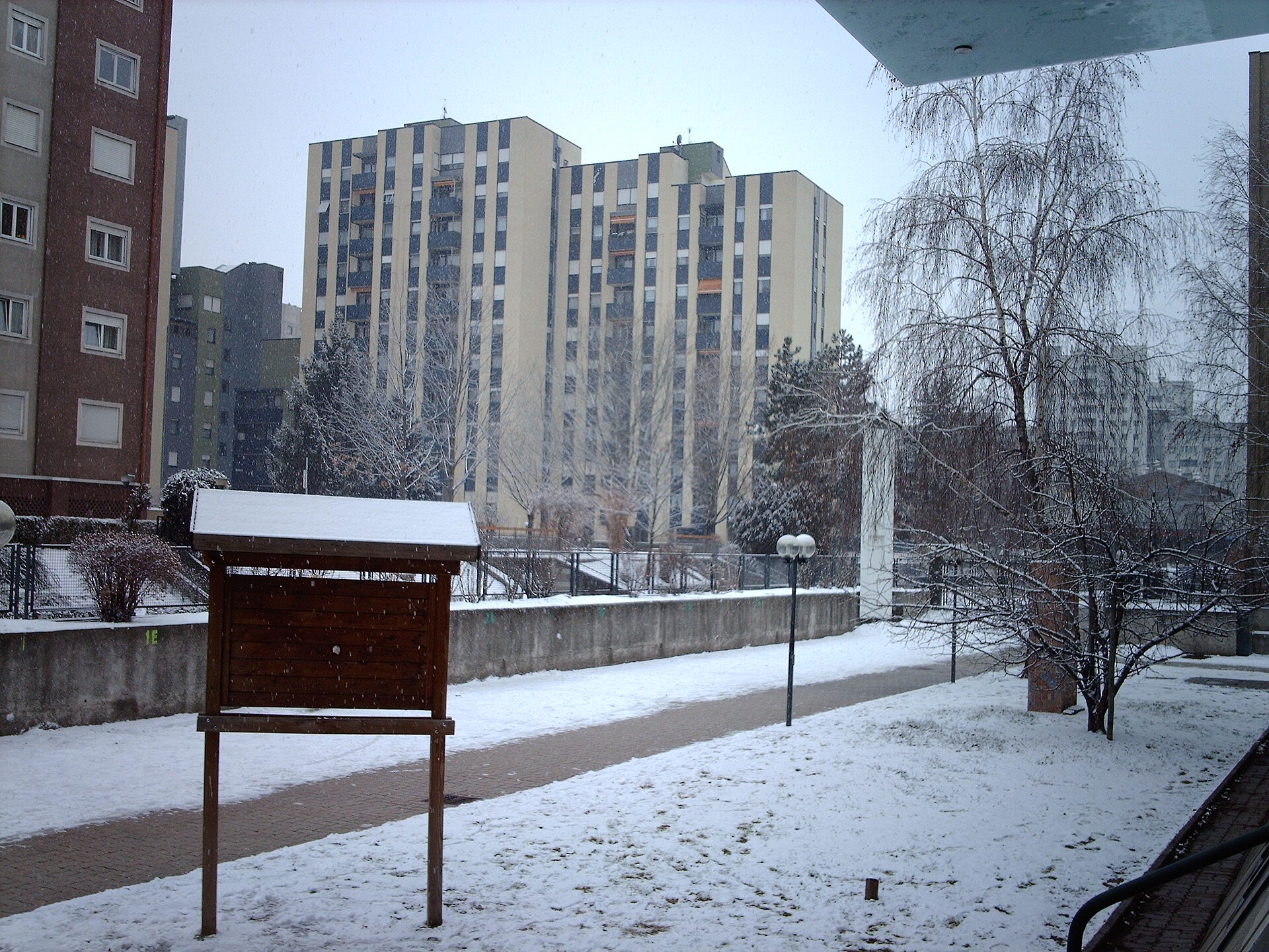 View on the Europa area in the city district of Don Bosco in Bolzano-Bozen