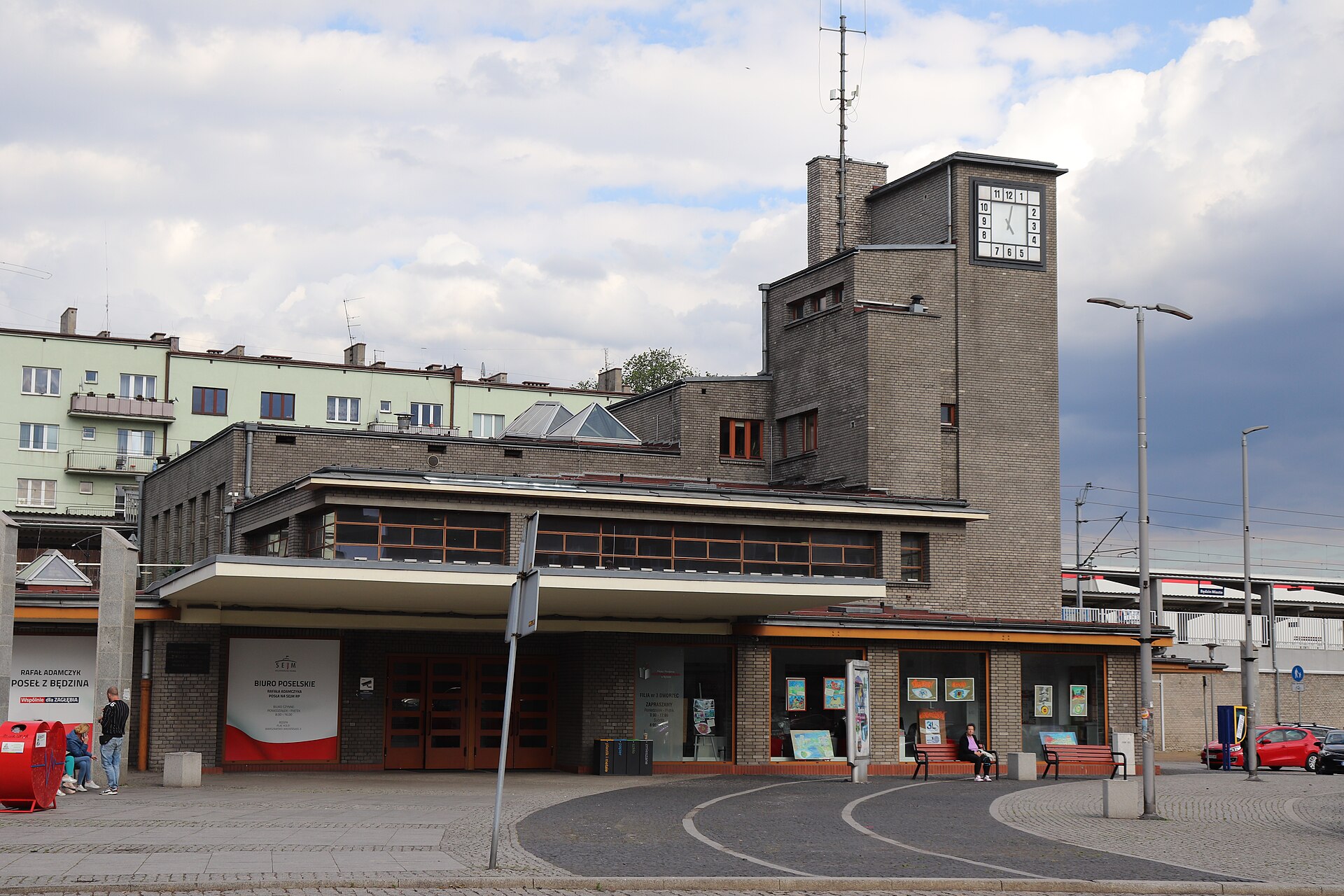 Będzin - Miasto railway station building