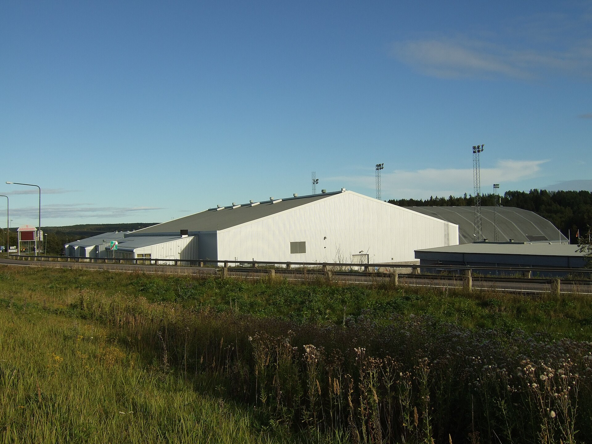 Gärdehallen ice hockey arena at Gärdehov sports/fair centre, Sundsvall, Sweden