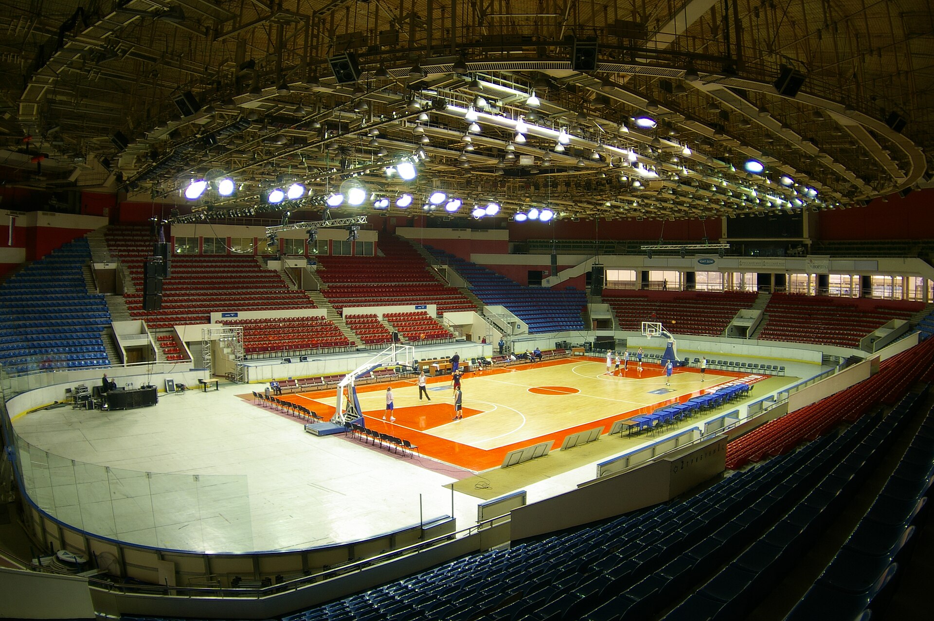 Jubilee Sports Complex, Saint-Petersburg, Russia. Main Arena inside.