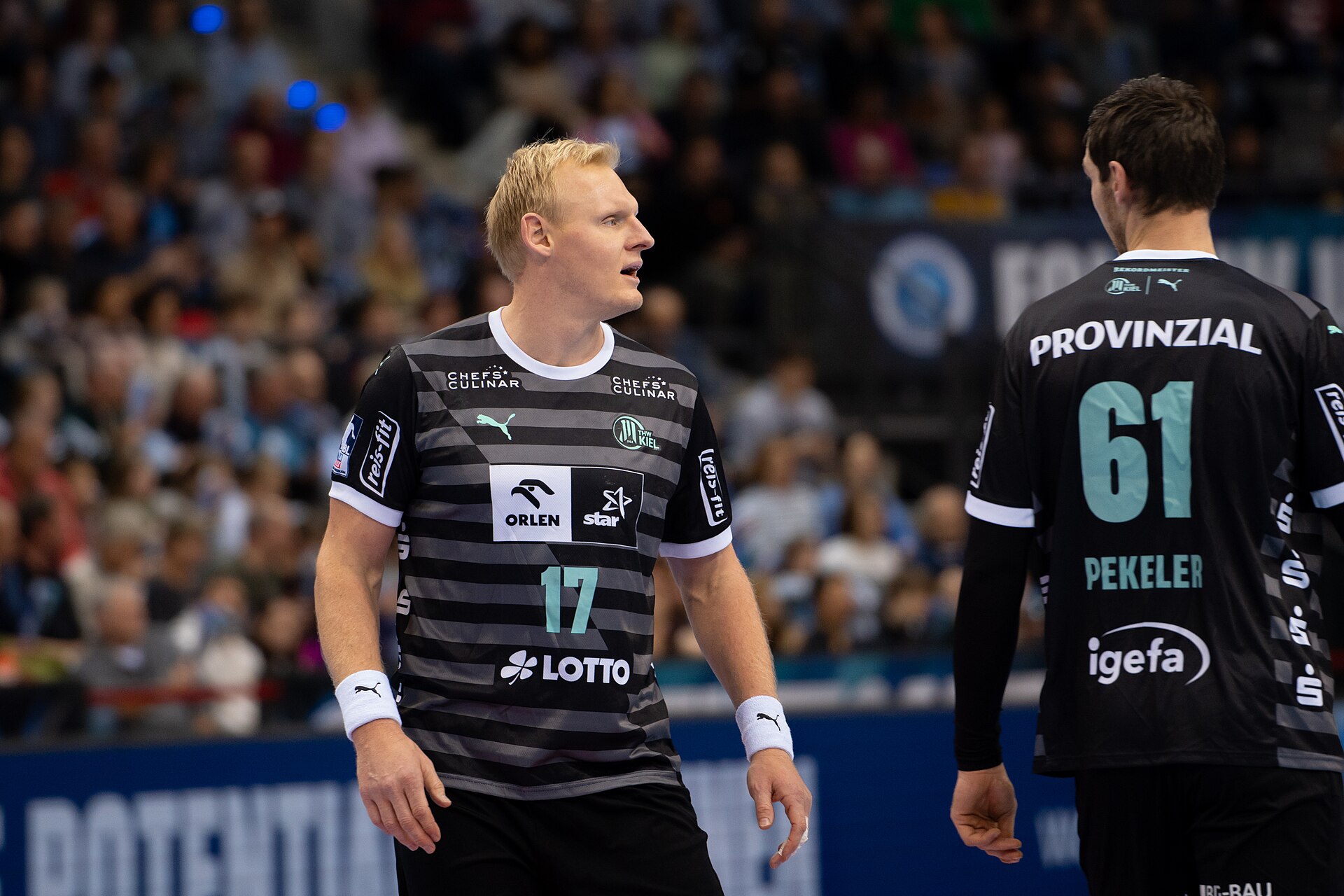Handball Bundesliga 2023/24, TVB Stuttgart - THW Kiel: Patrick Wiencek