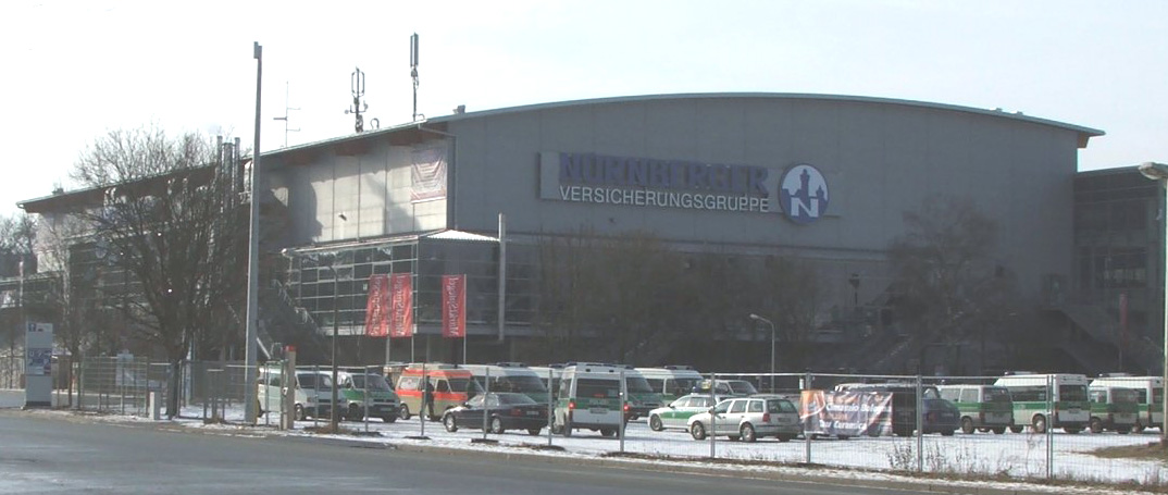 The "Arena Nürnberg" in Nuremberg/Germany