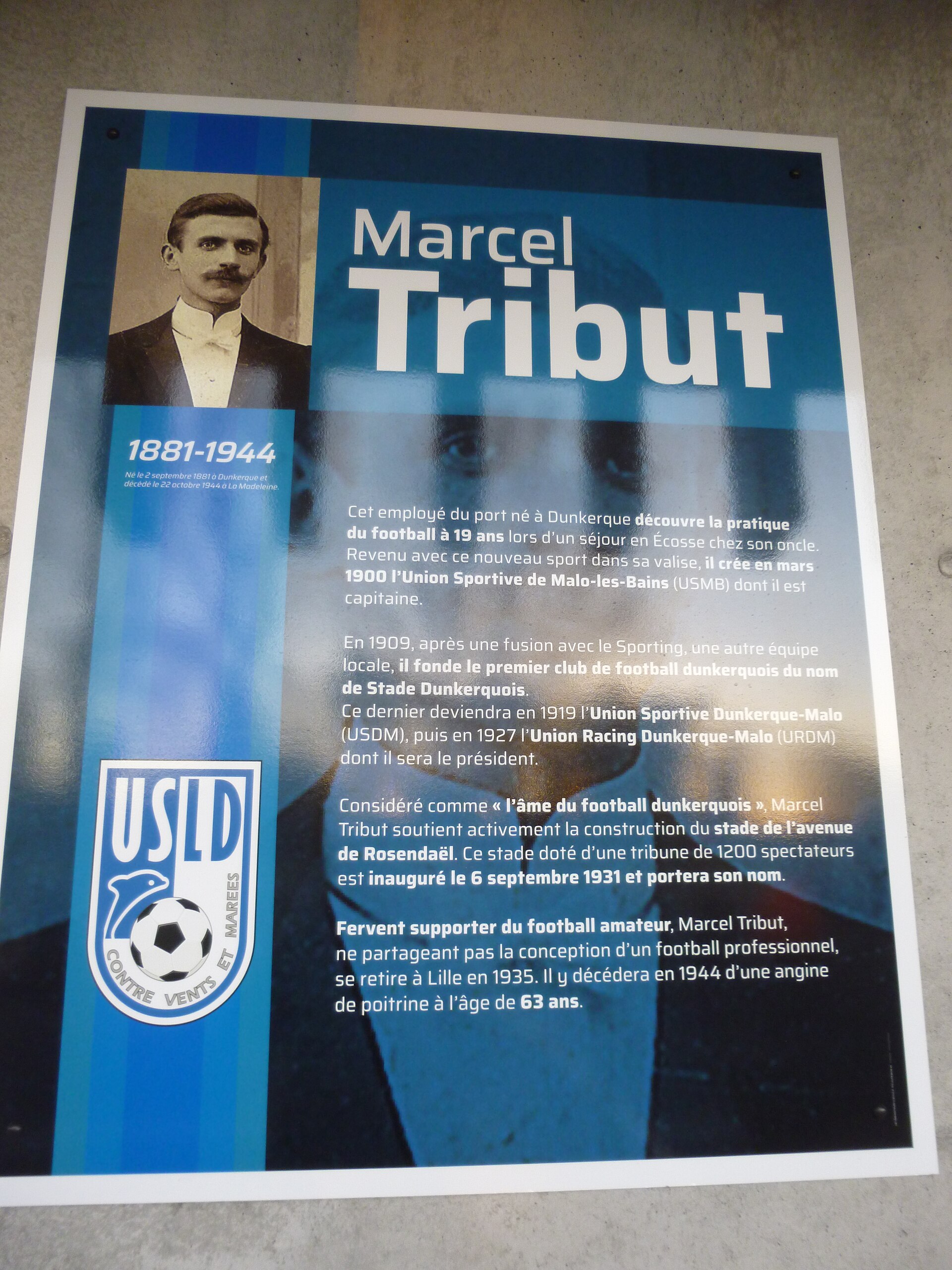 Stade Marcel Tribut, Dünkirchen, Frankreich