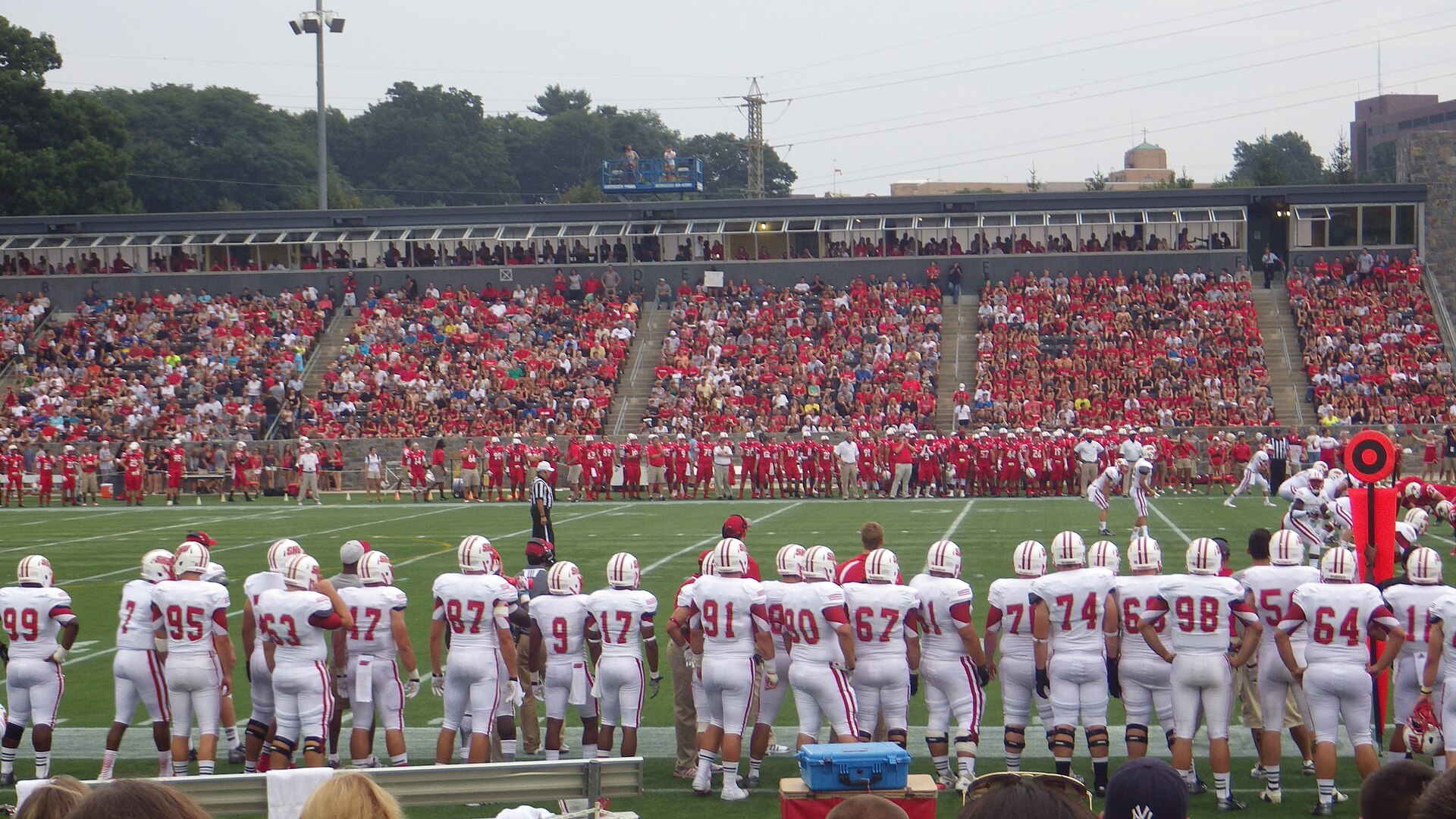 Marist vs Sacred Heart 8-31-13 sold out