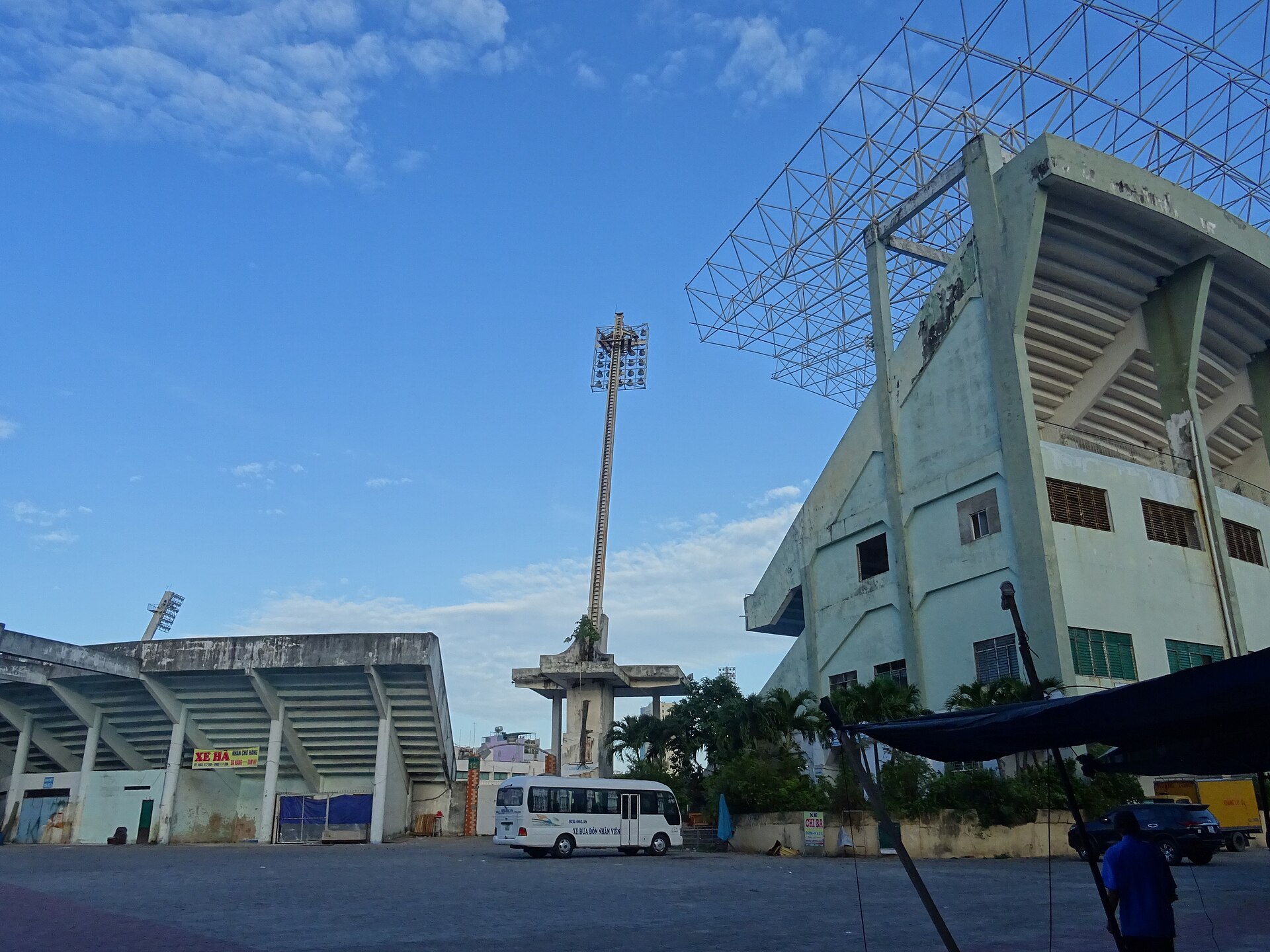 The Chi Lăng Stadium in Da Nang.