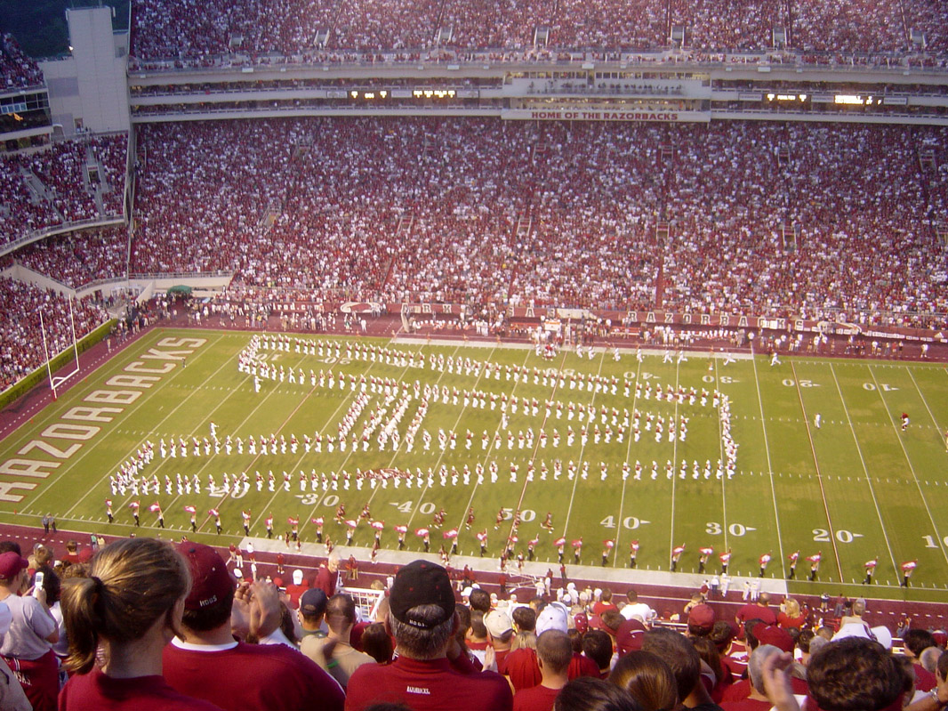 CommunityAmerica-Razorback-Stadion, Fayetteville, Vereinigte Staaten