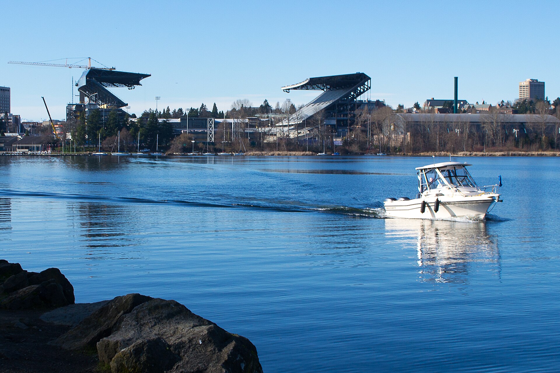 Alaska Airlines Field im Husky Stadium, Seattle, Vereinigte Staaten