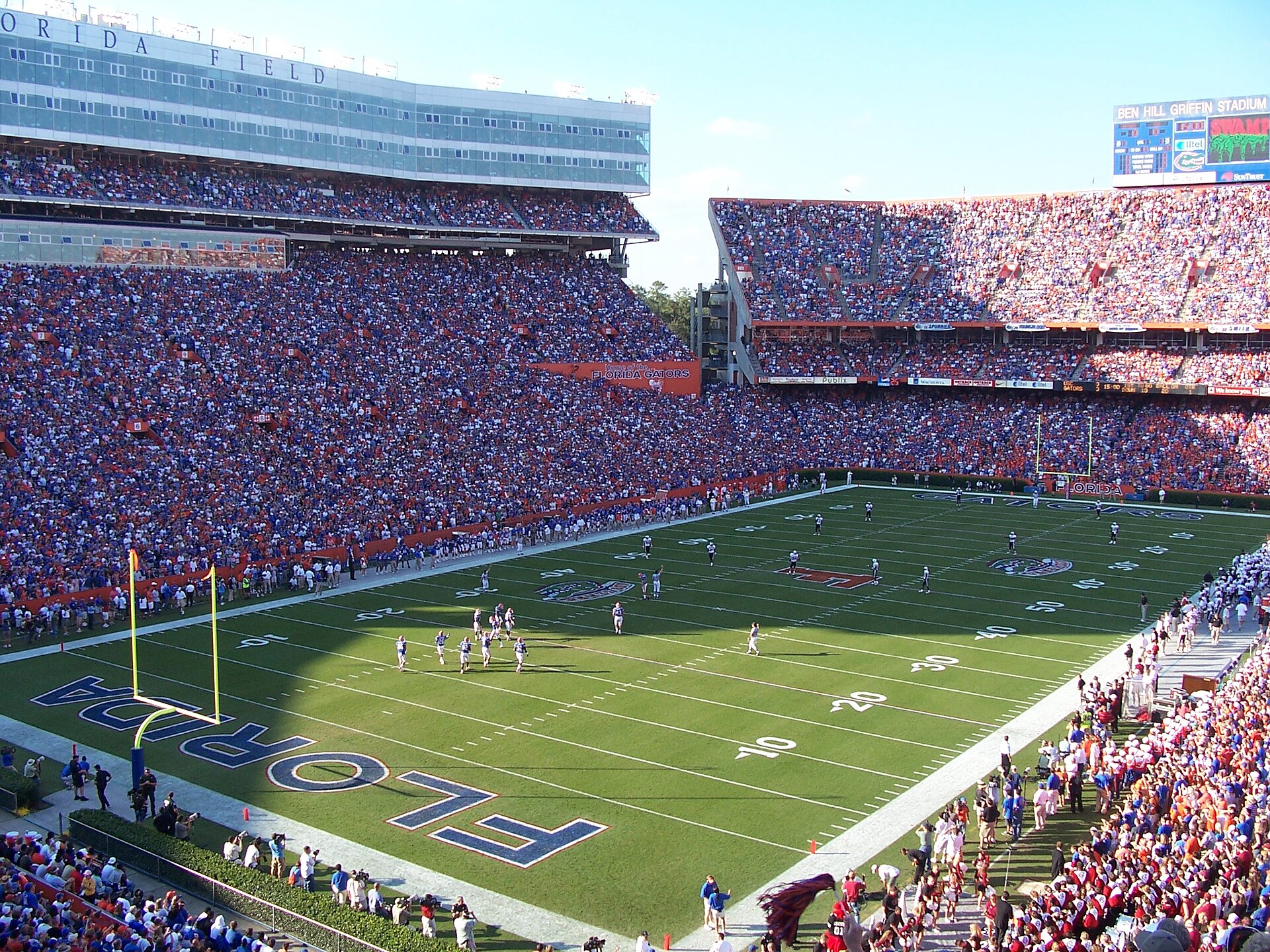 This picture was taken at the South Carolina-Florida game on November 11, 2006 by Randall Stewart.