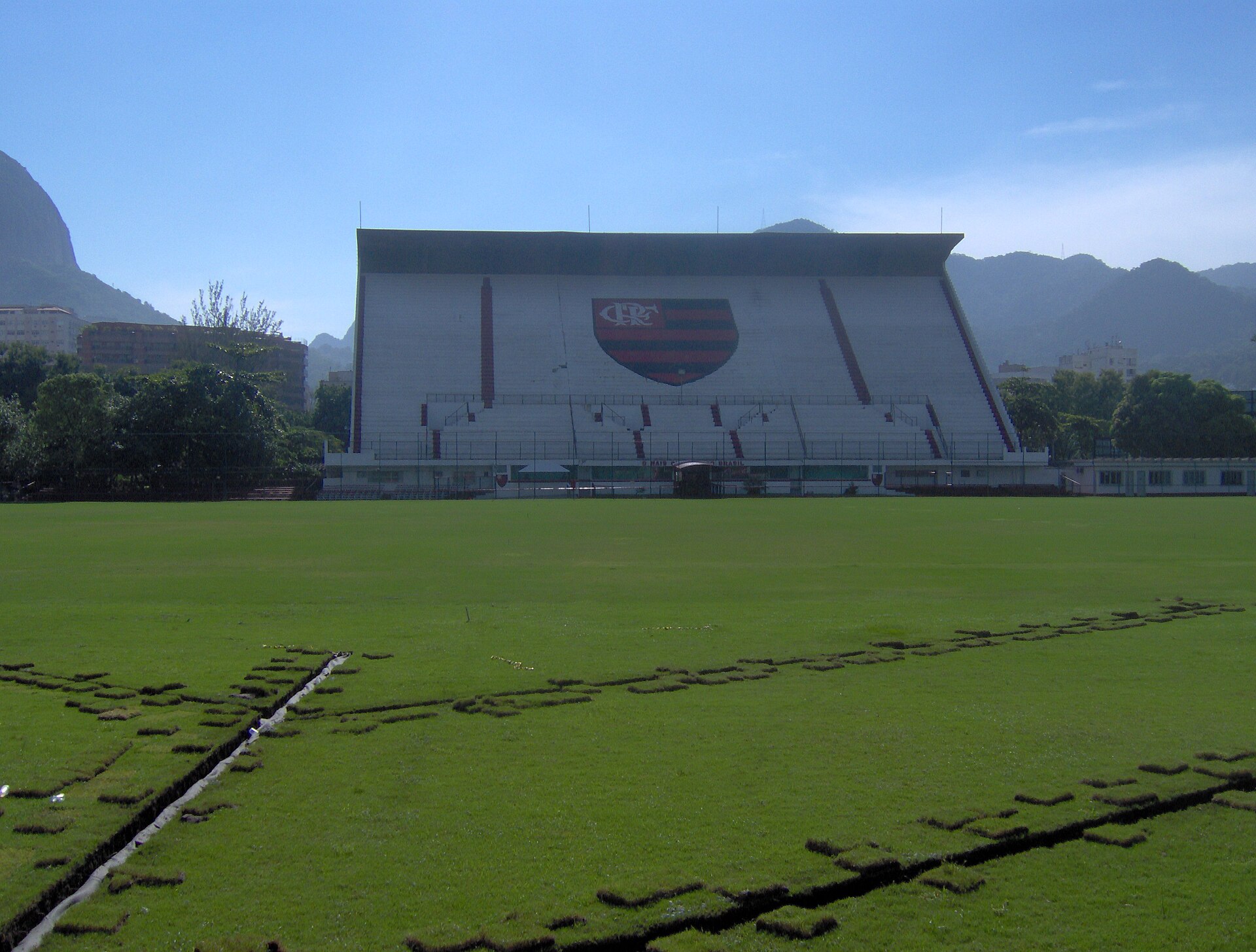 Estádio da Gávea. Campo do Clube de Regatas do Flamengo.
