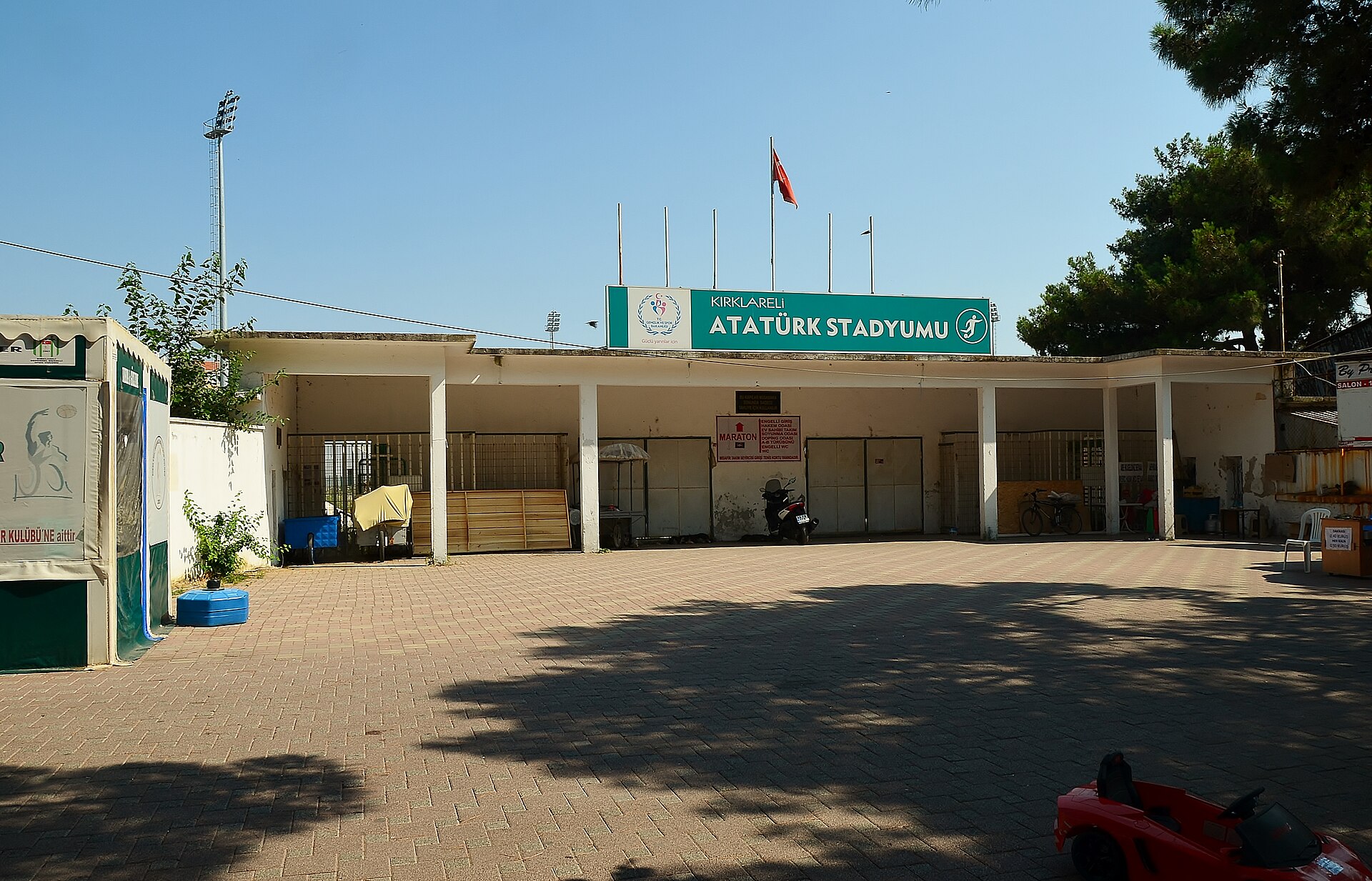 Atatürk Stadium in Kırlareli, Turkey