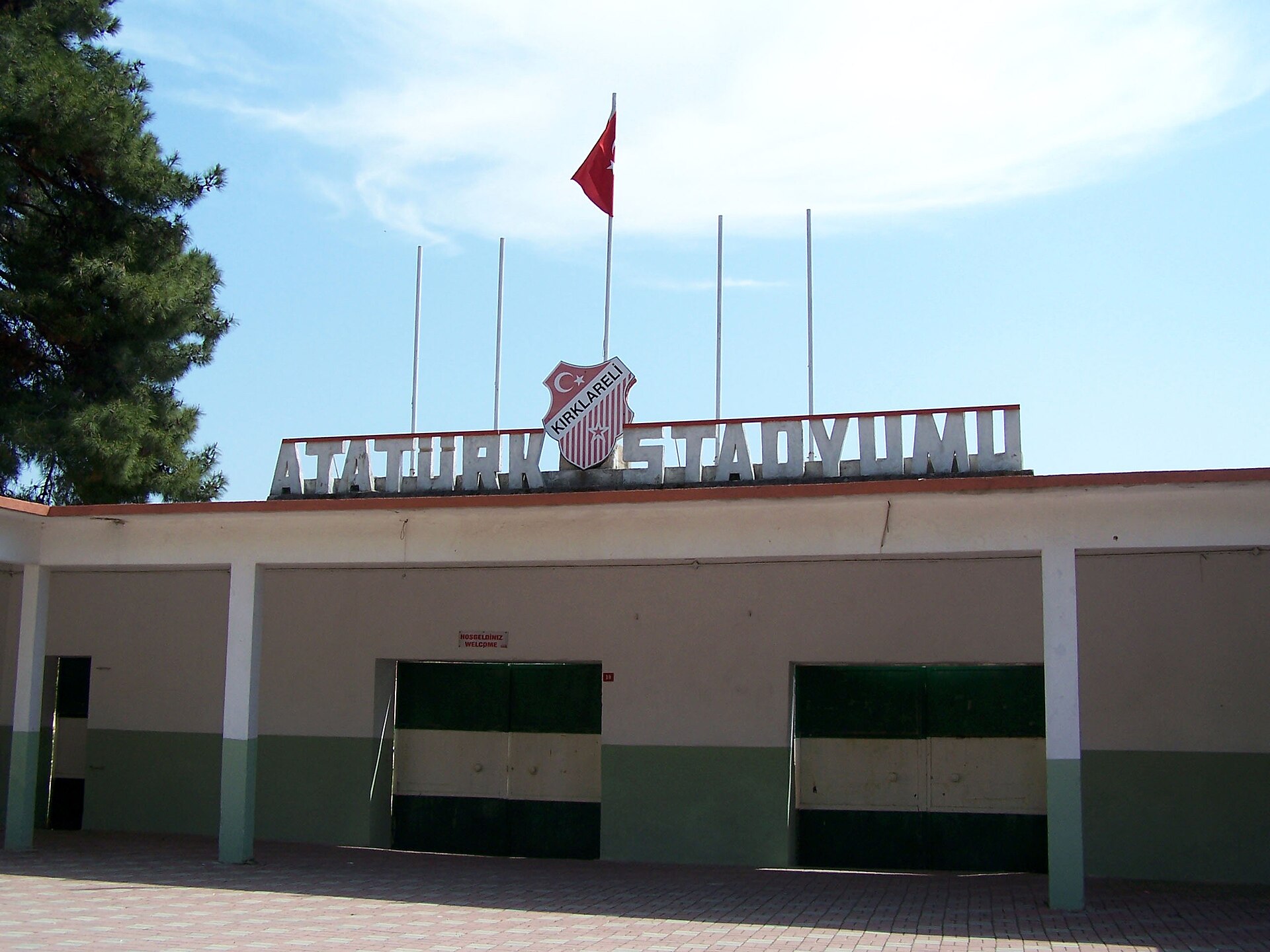 Atatürk Stadyumu in Kırklareli, Turkey