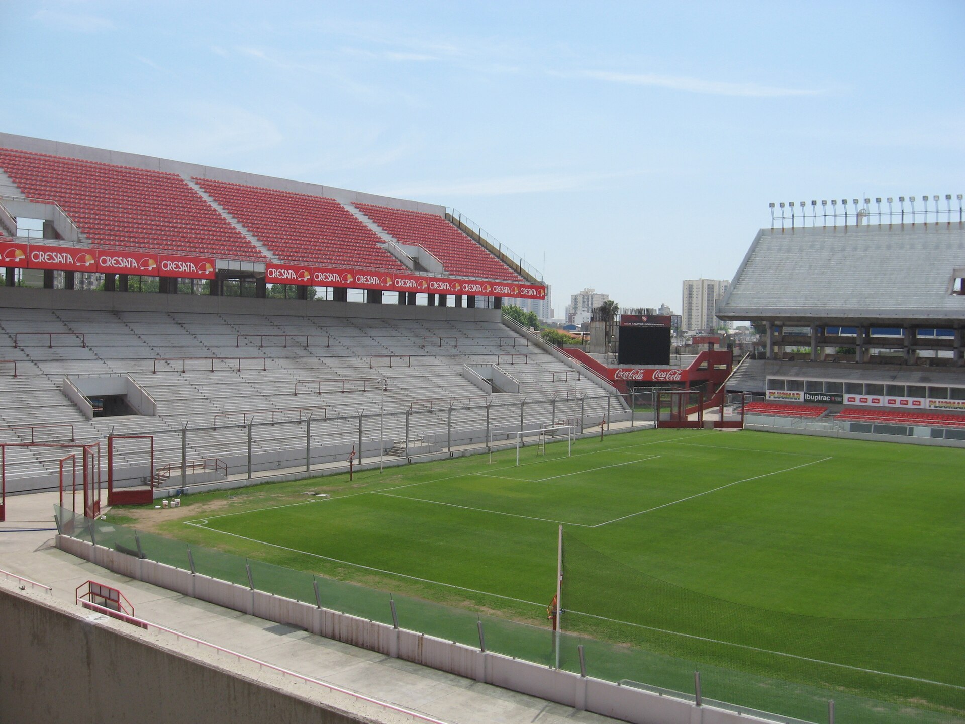 Tribuna Norte desde palco presidencial