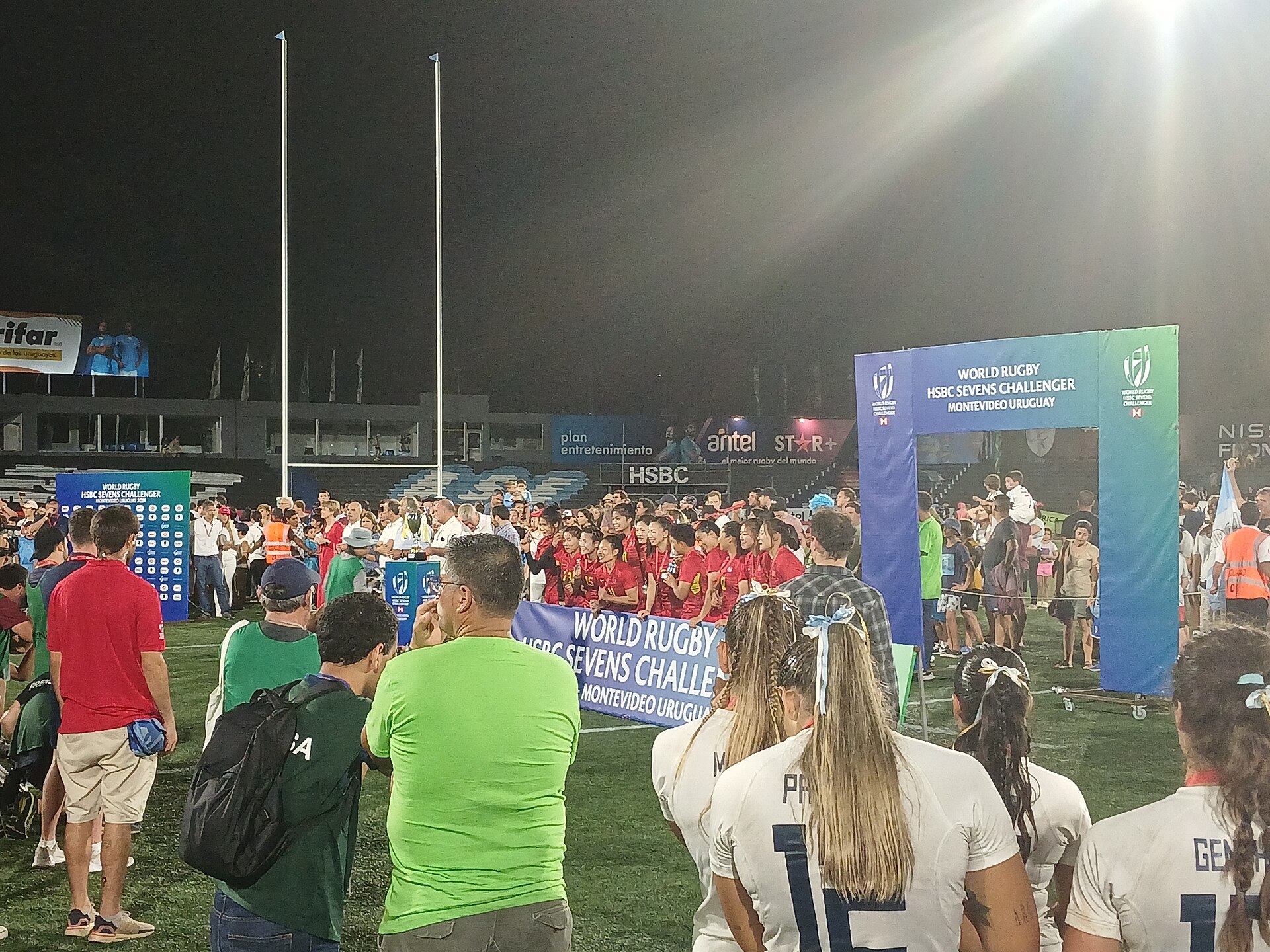 2024 World Rugby Sevens Challenger Montevideo, held at the Estadio Charrúa in Montevideo , Uruguay .