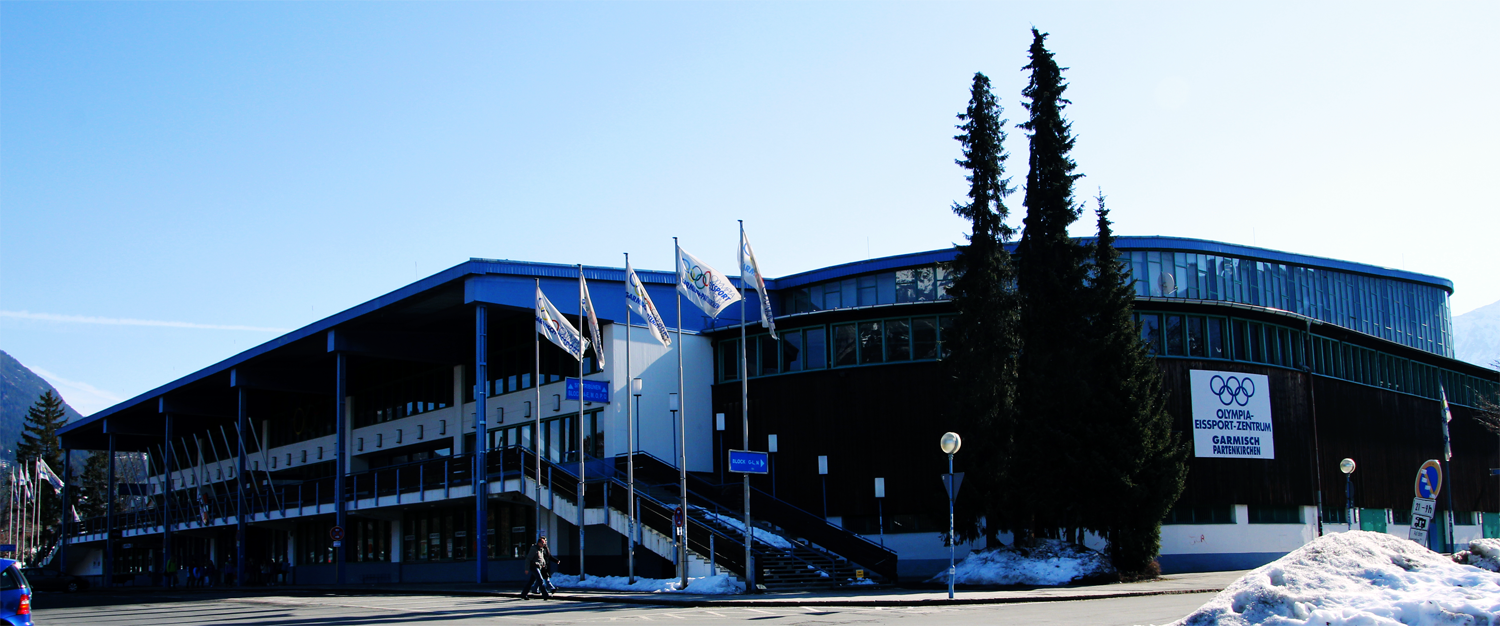 Olympia-Eissport-Zentrum, Garmisch-Partenkirchen, Deutschland